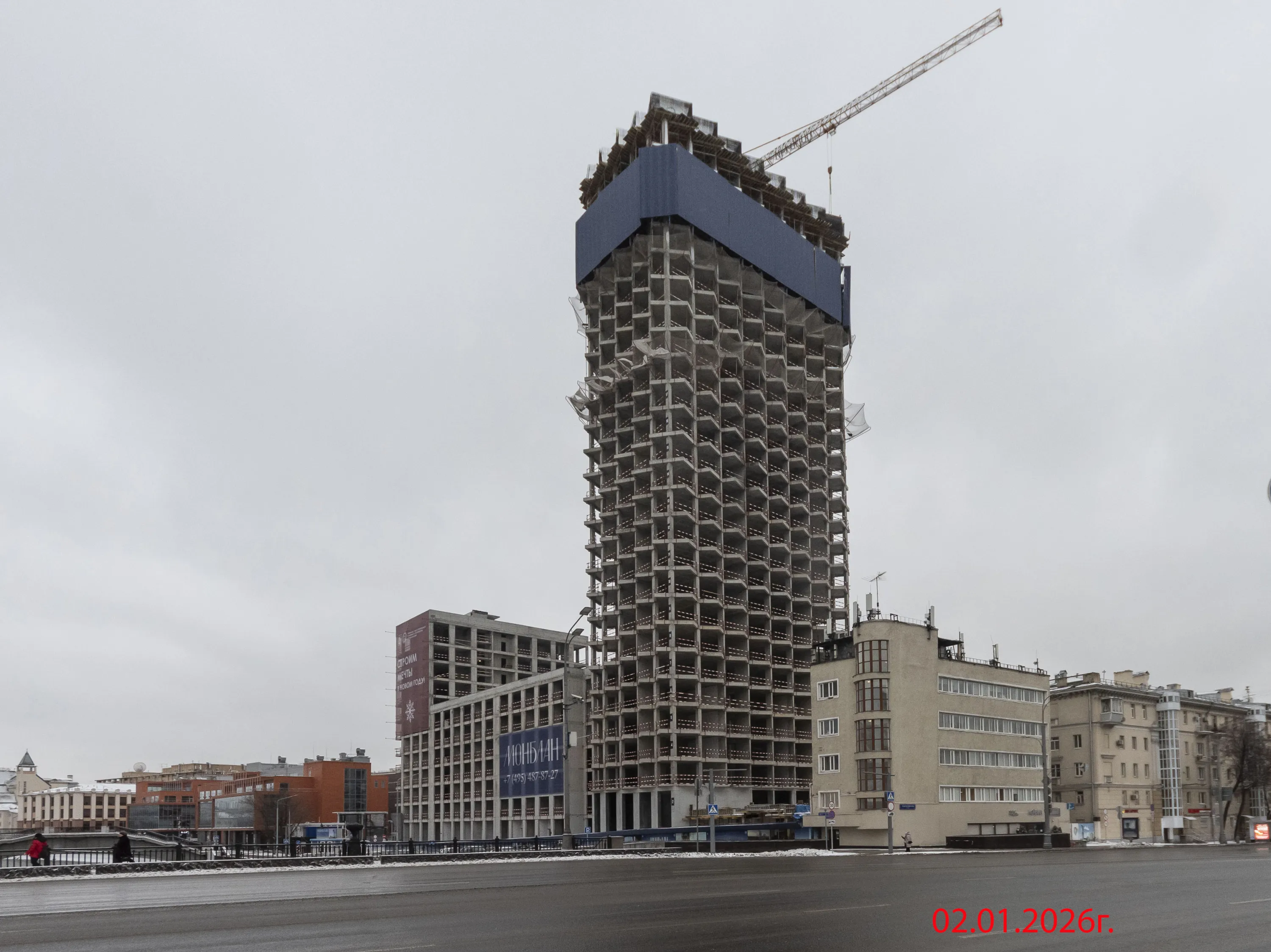 ЖК МОНБЛАН ход строительства