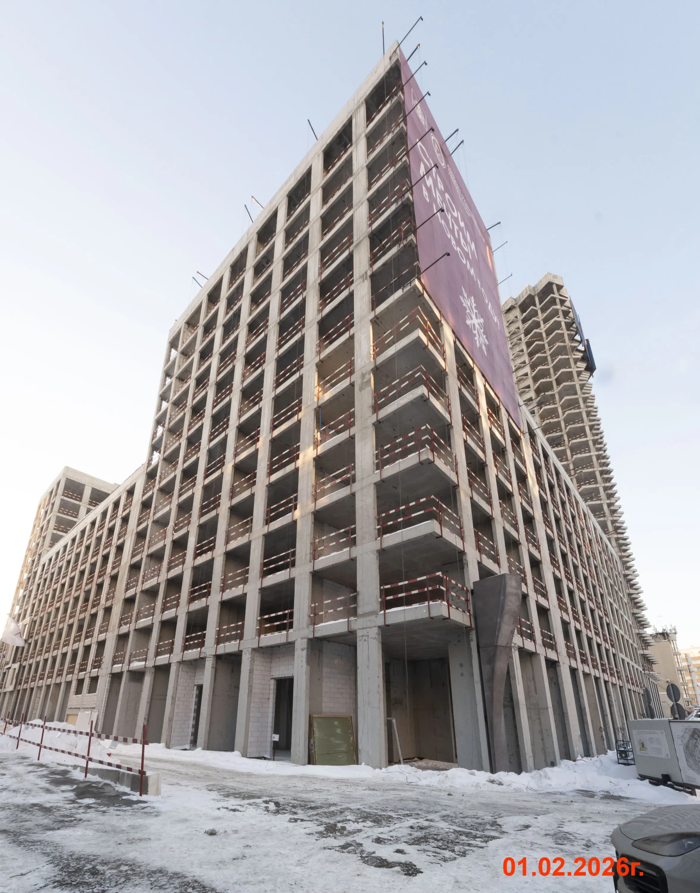 ЖК МОНБЛАН ход строительства