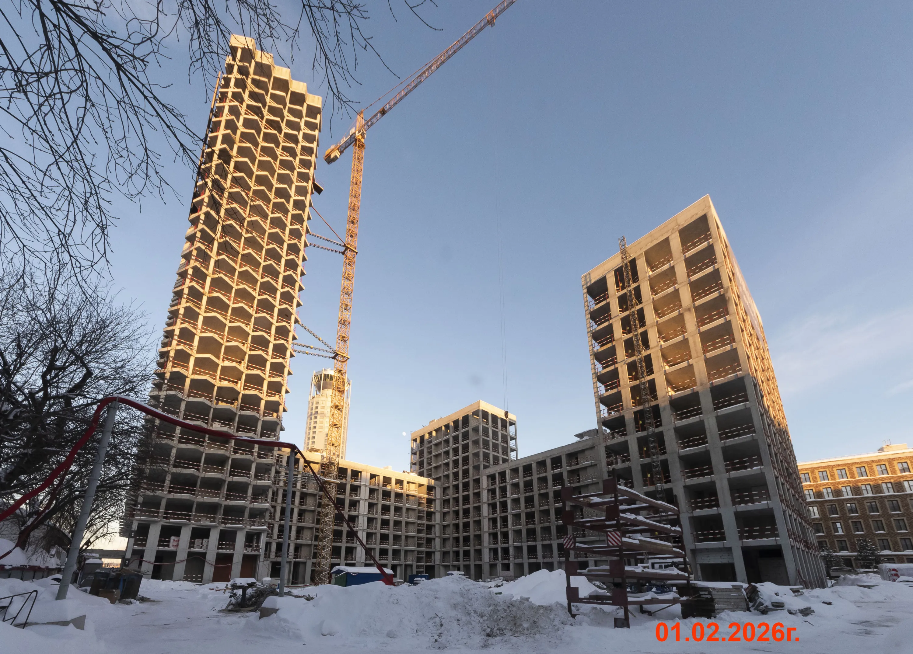 ЖК МОНБЛАН ход строительства