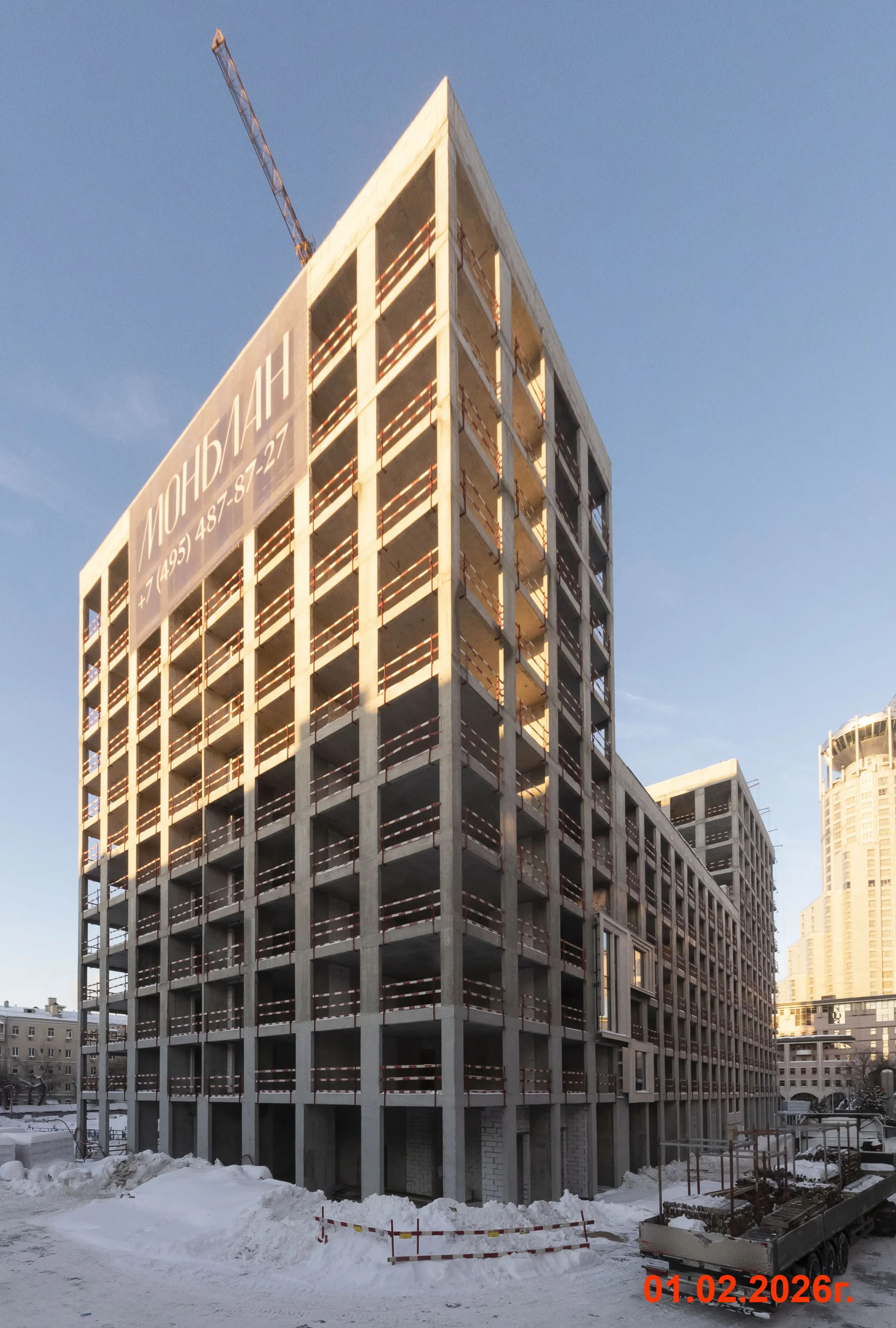 ЖК МОНБЛАН ход строительства