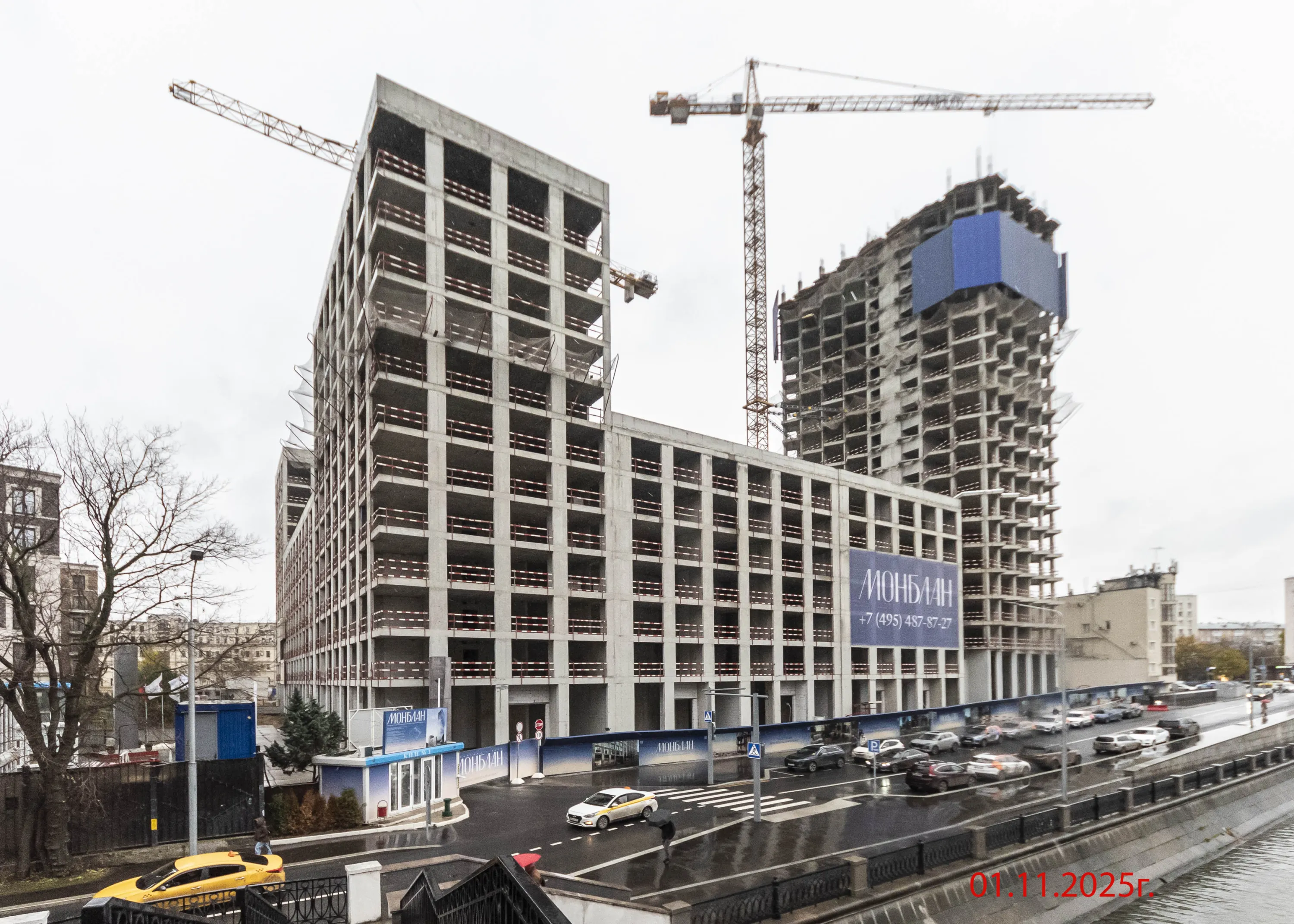 ЖК МОНБЛАН ход строительства