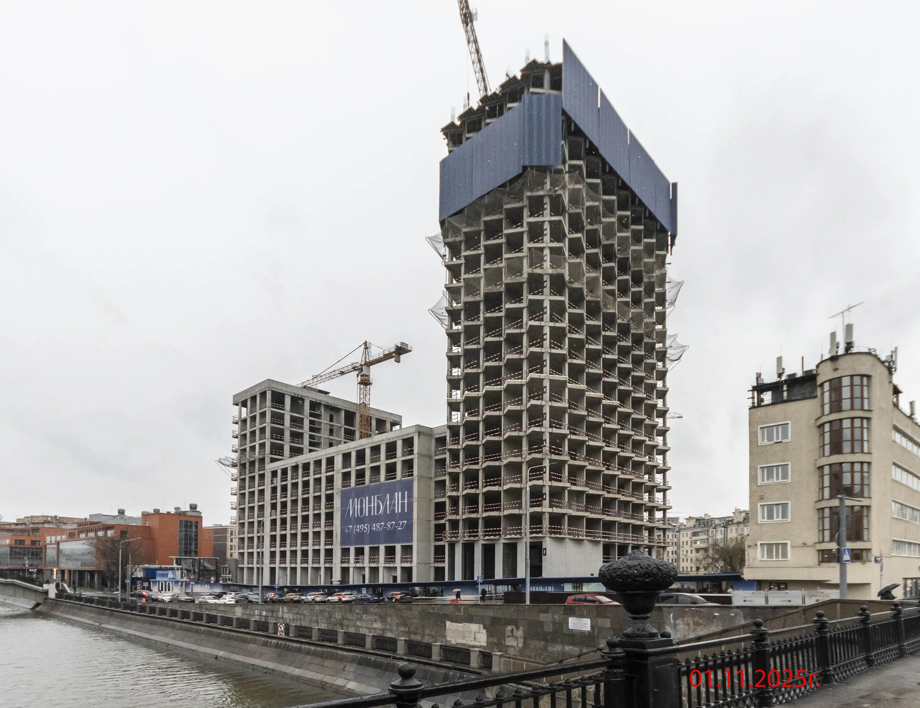 ЖК МОНБЛАН ход строительства