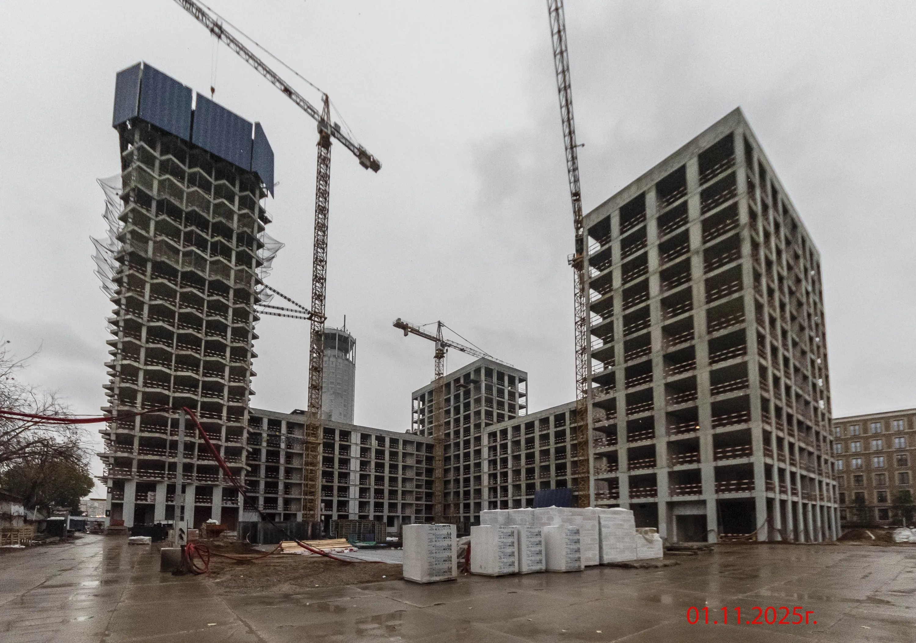 ЖК МОНБЛАН ход строительства