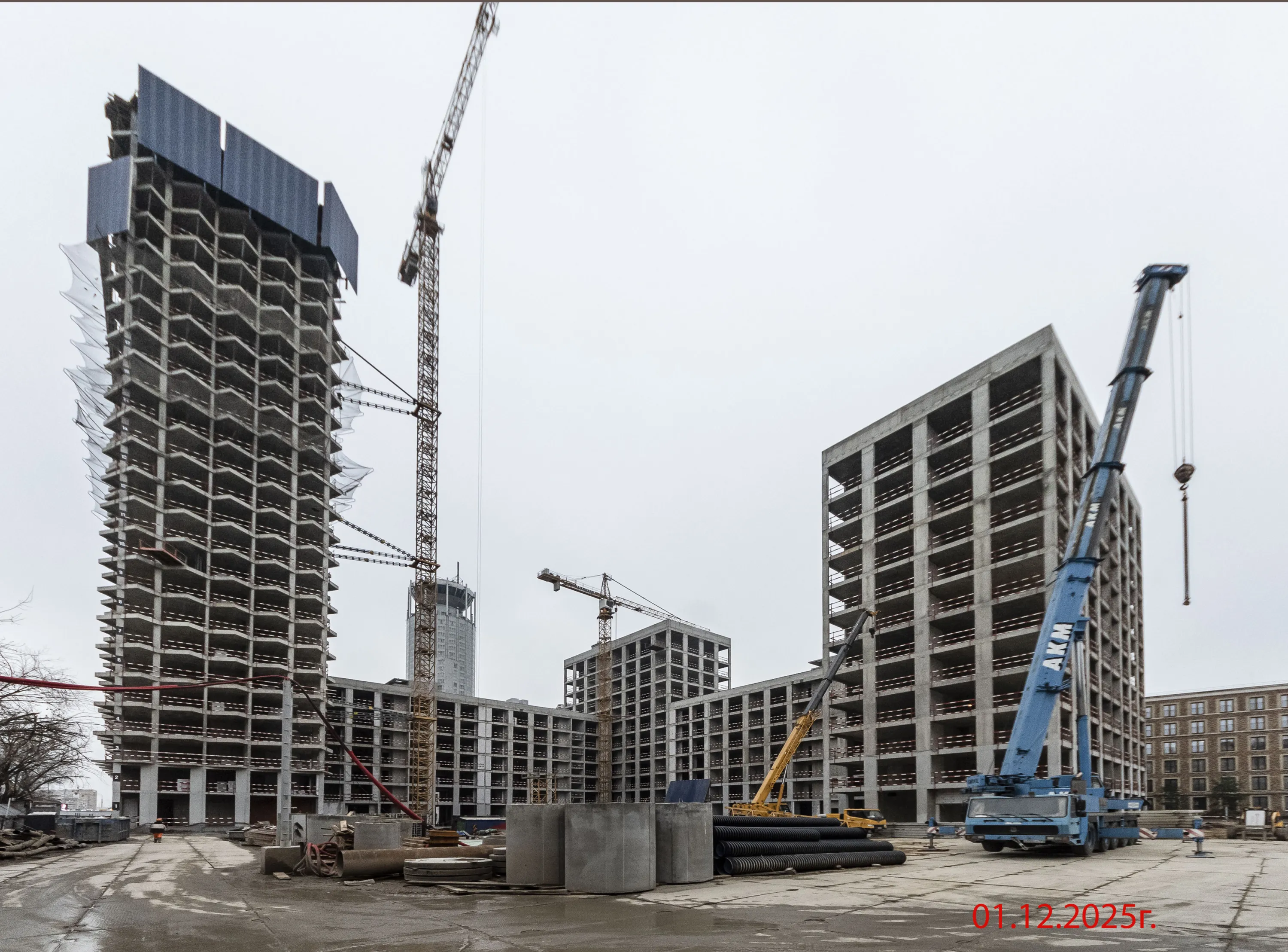 ЖК МОНБЛАН ход строительства