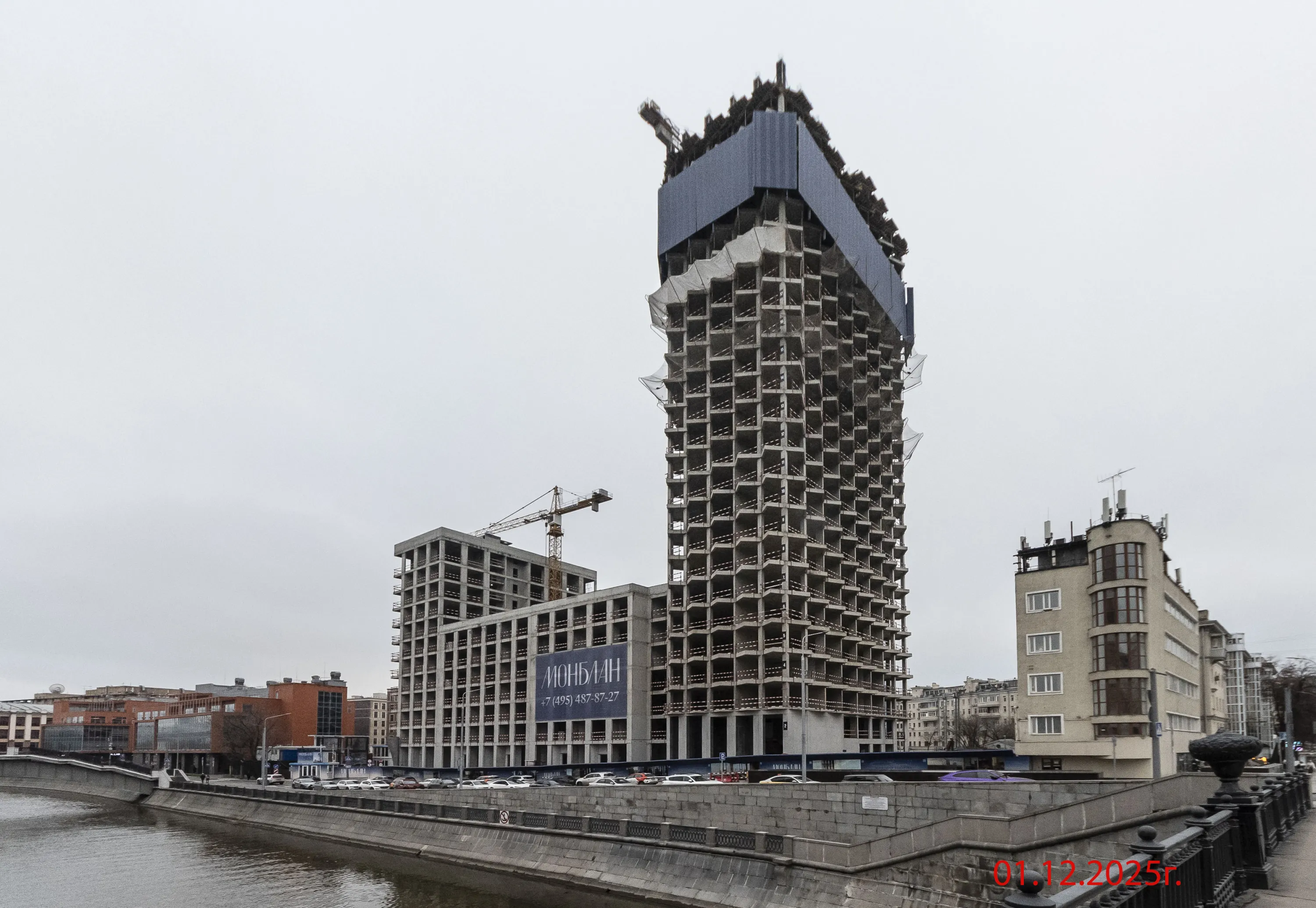 ЖК МОНБЛАН ход строительства