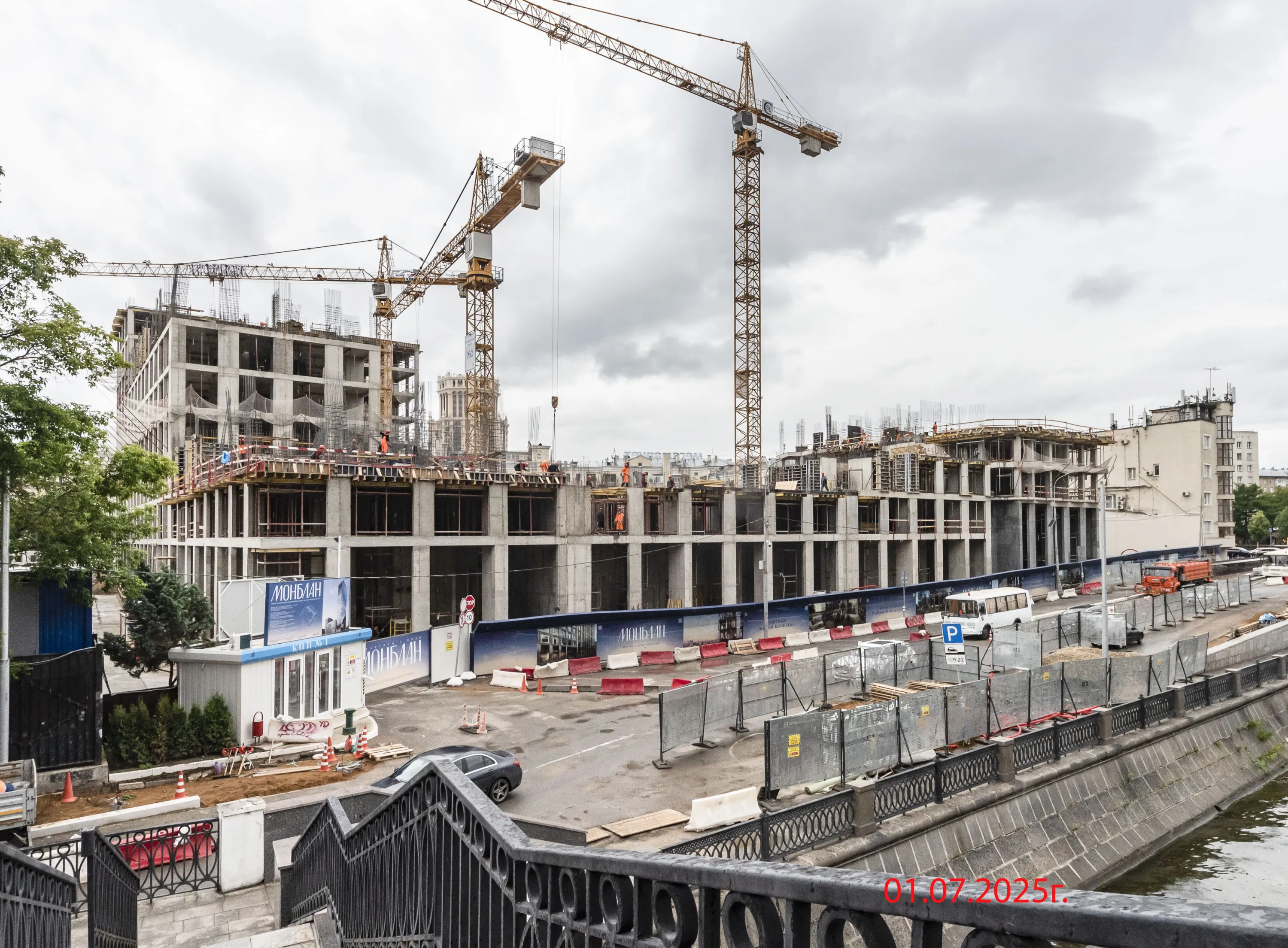 ЖК МОНБЛАН ход строительства