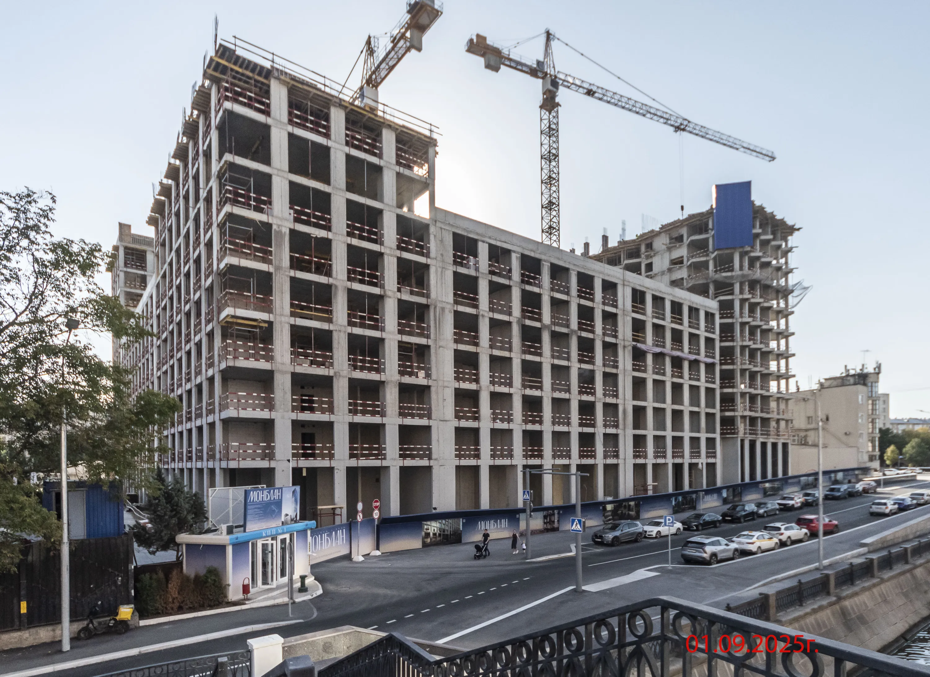 ЖК МОНБЛАН ход строительства
