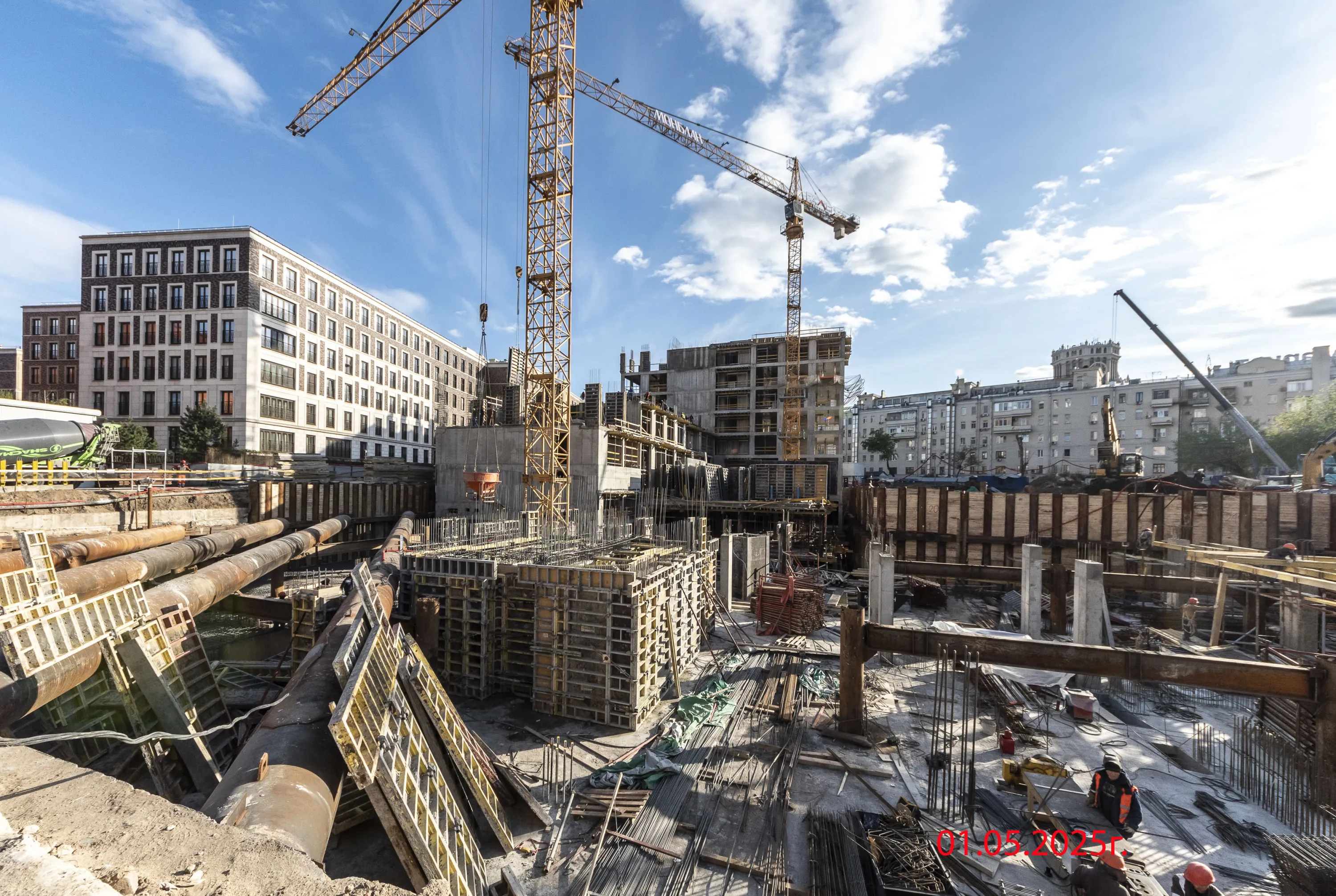 ЖК МОНБЛАН ход строительства