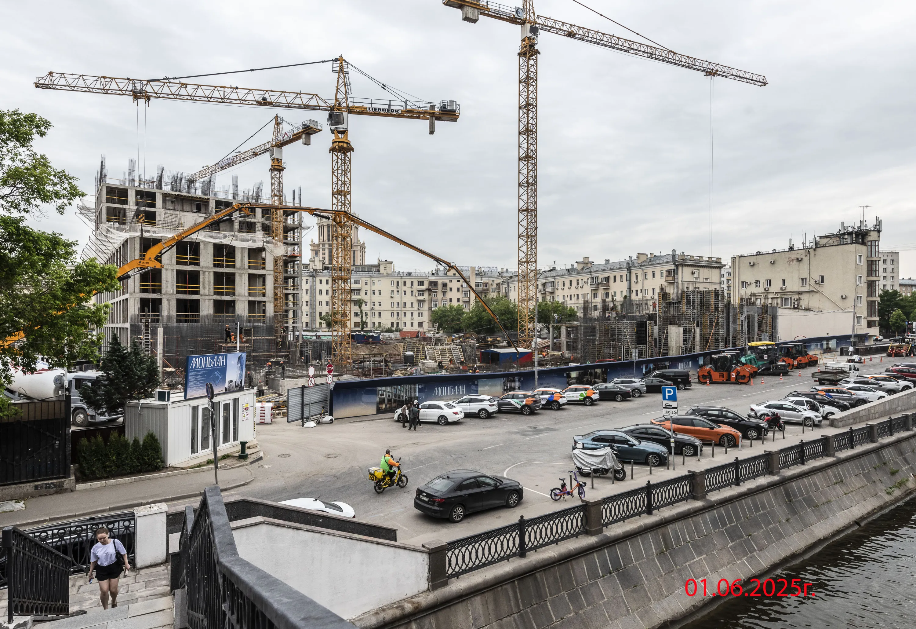 ЖК МОНБЛАН ход строительства