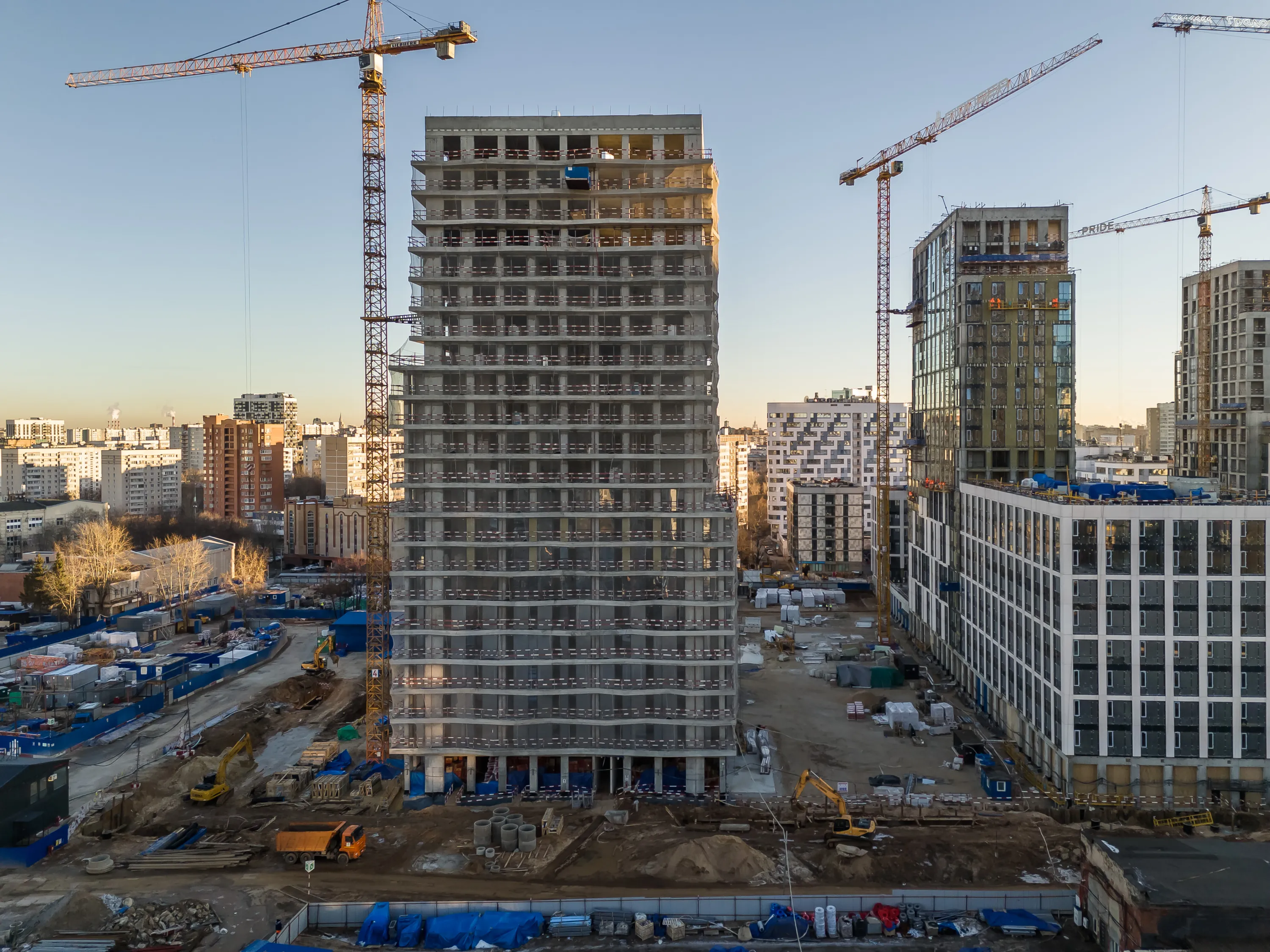 ЖК PRIDE (ПРАЙД) ход строительства