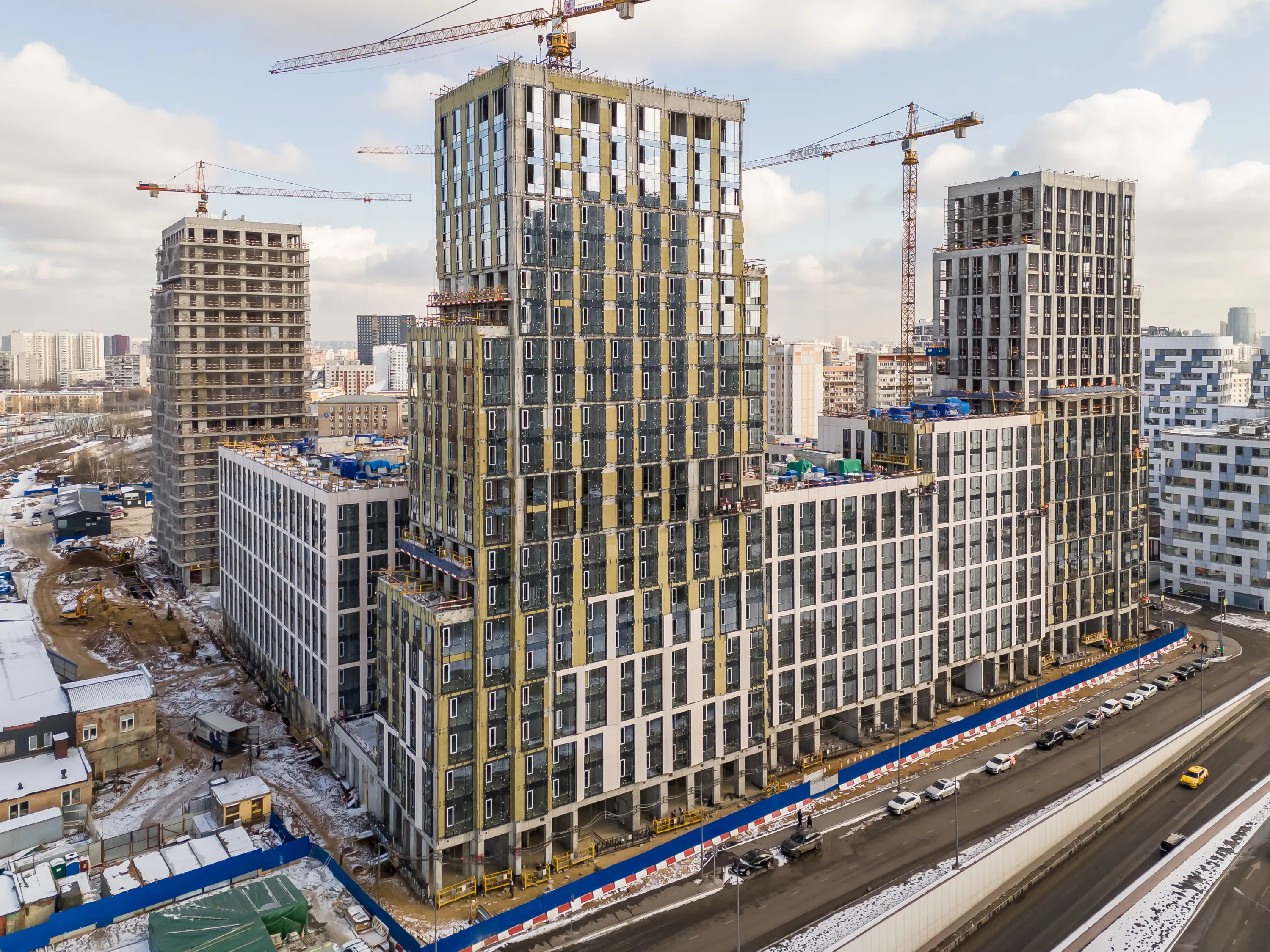 ЖК PRIDE (ПРАЙД) ход строительства