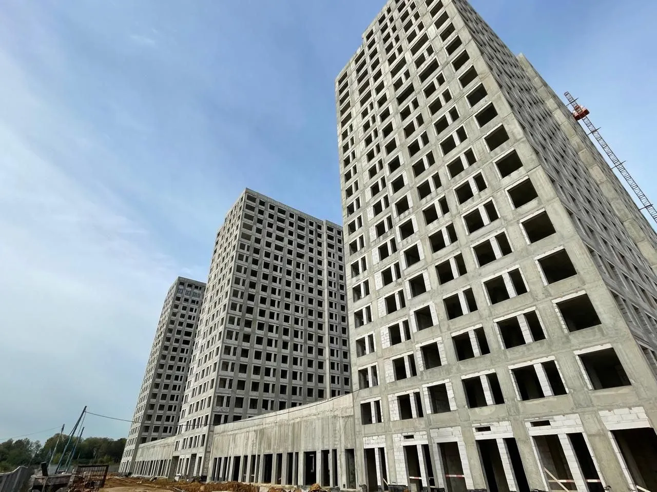 ЖК "Город-парк Первый Московский" ход строительства