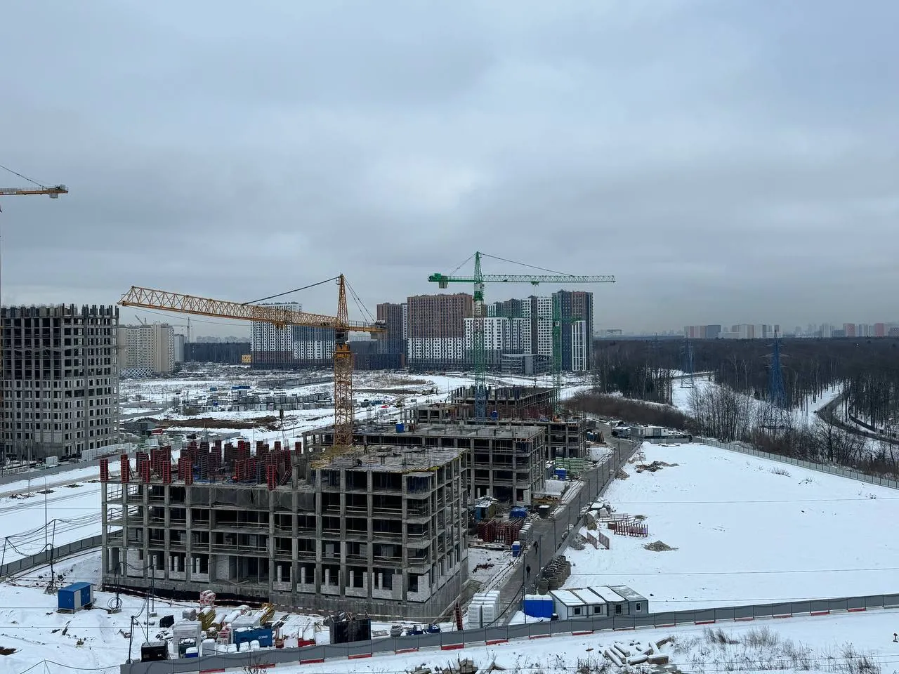 ЖК "Город-парк Первый Московский" ход строительства