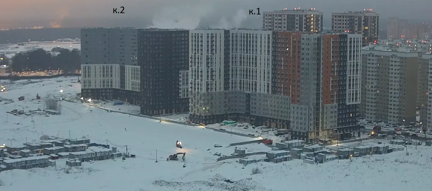 ЖК "Город-парк Первый Московский" ход строительства