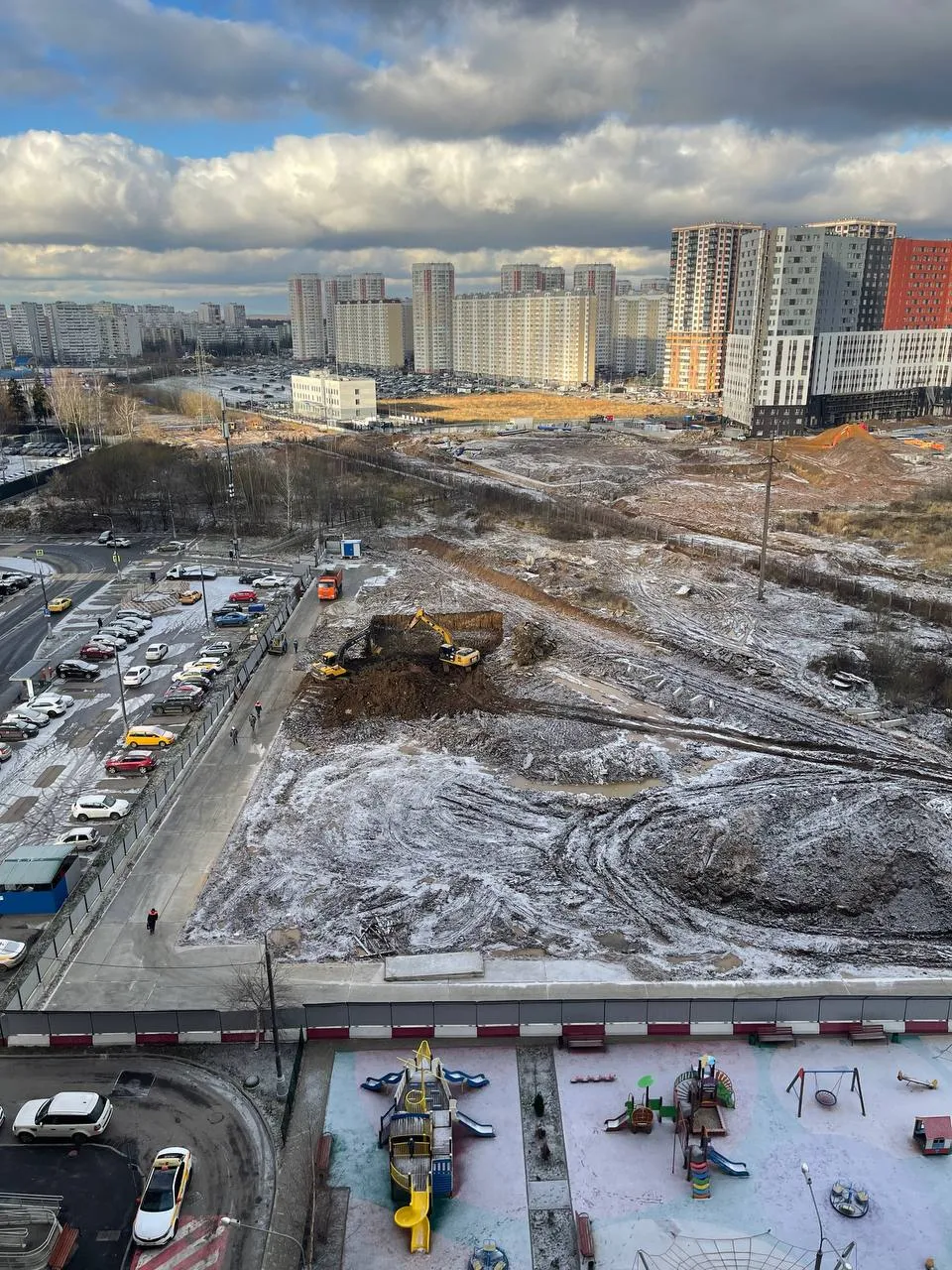 ЖК "Город-парк Первый Московский" ход строительства