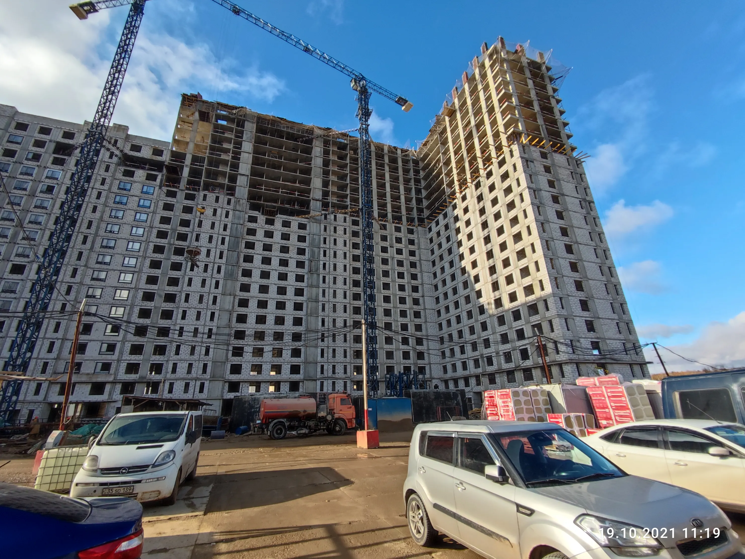 ЖК "Город-парк Первый Московский" ход строительства