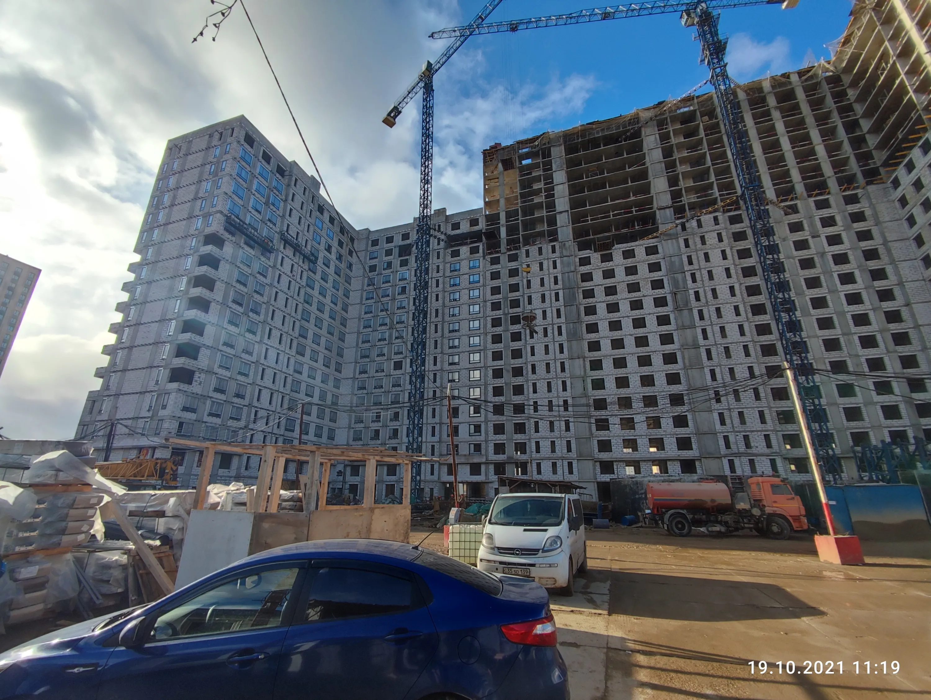 ЖК "Город-парк Первый Московский" ход строительства