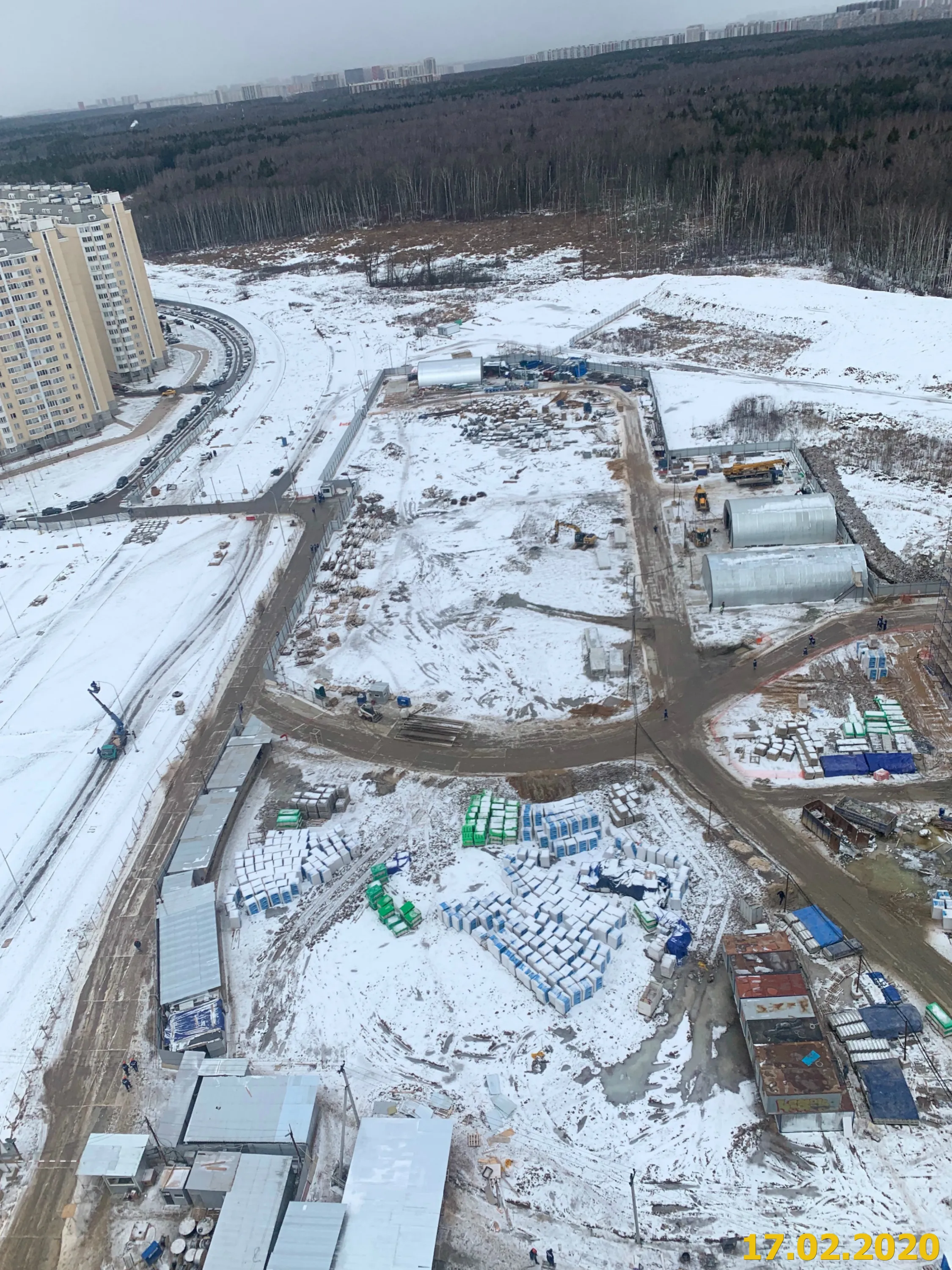 ЖК "Город-парк Первый Московский" ход строительства