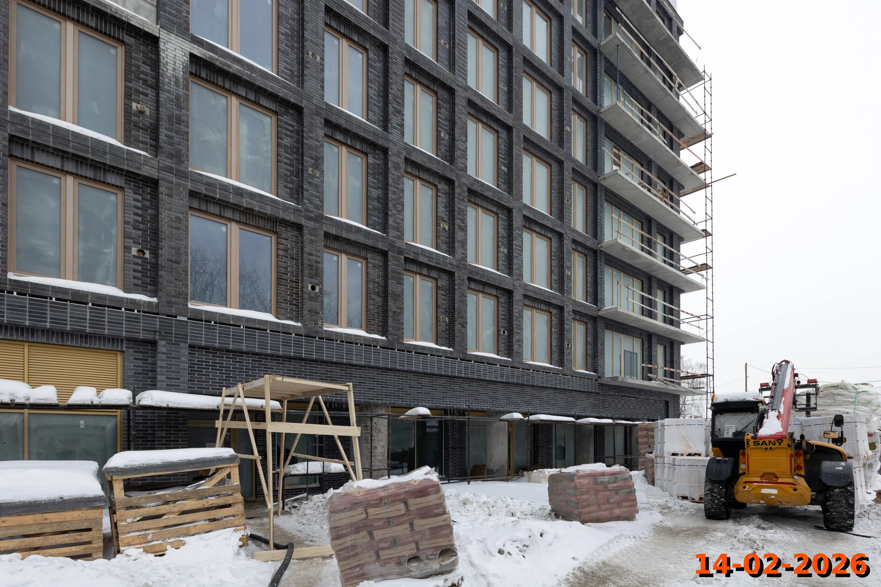 ЖК Плеханова 11 ход строительства