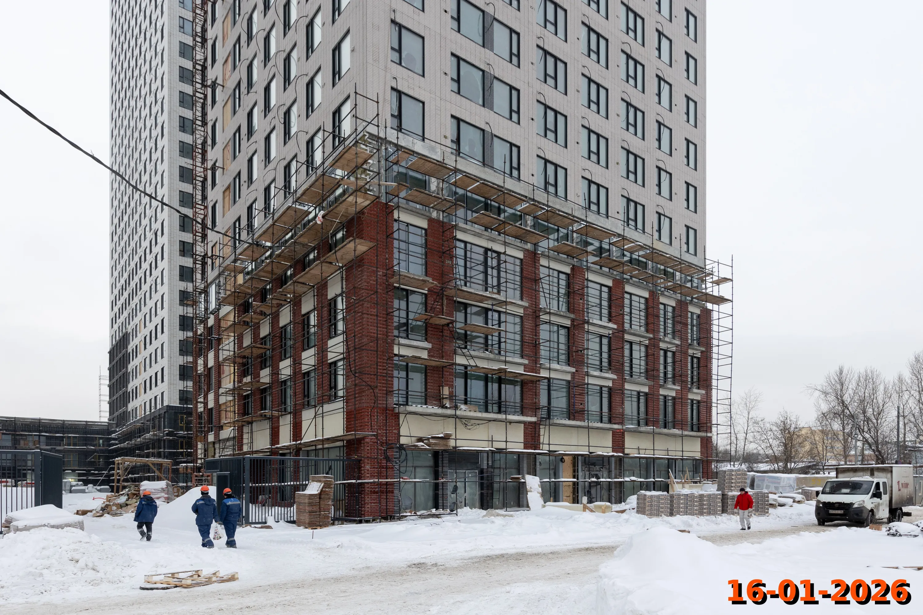 ЖК Плеханова 11 ход строительства