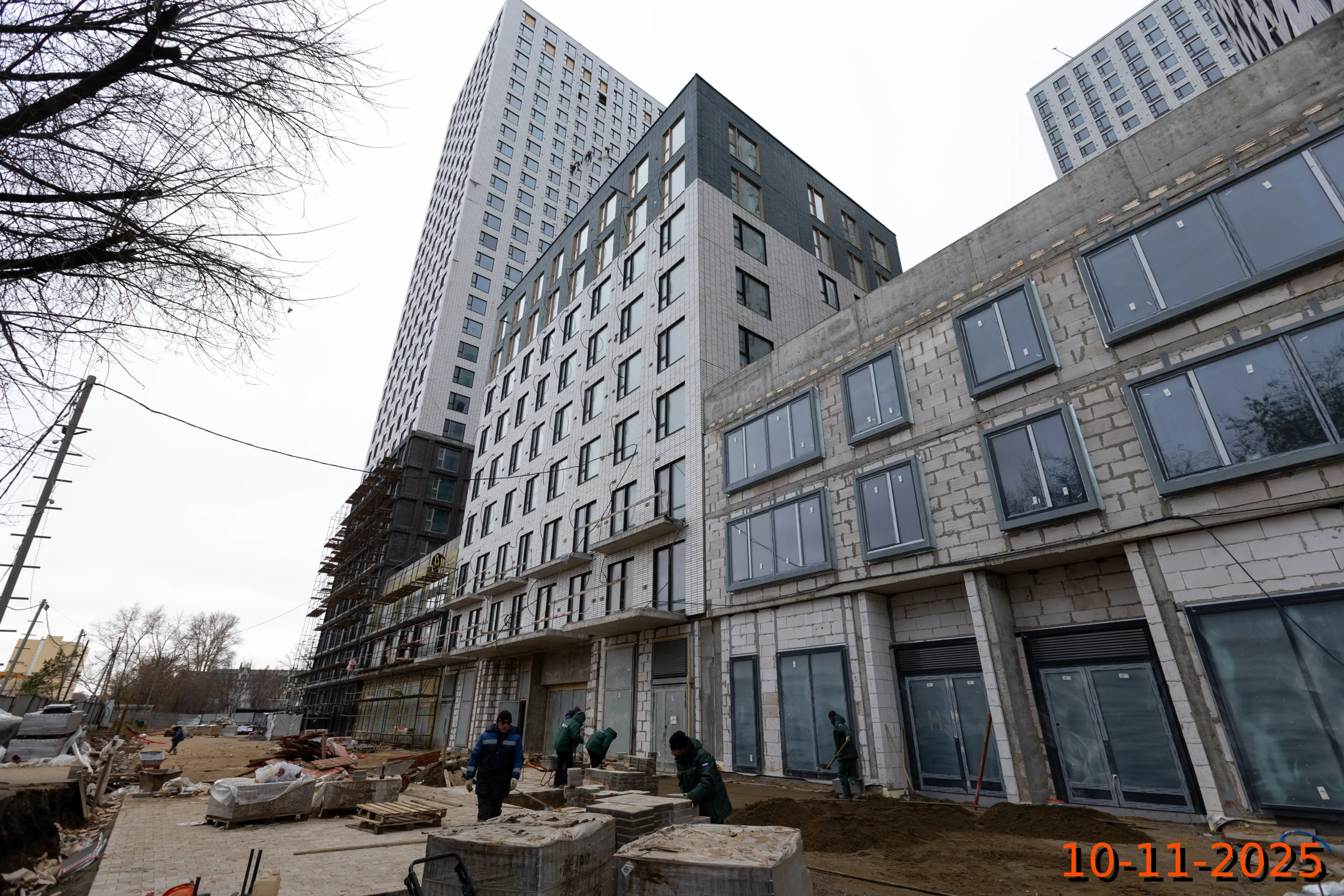 ЖК Плеханова 11 ход строительства