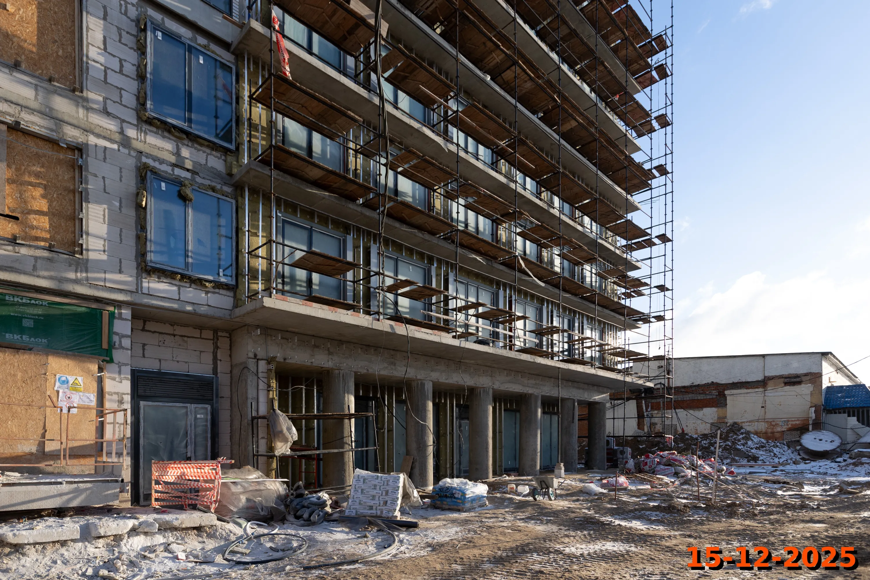 ЖК Плеханова 11 ход строительства