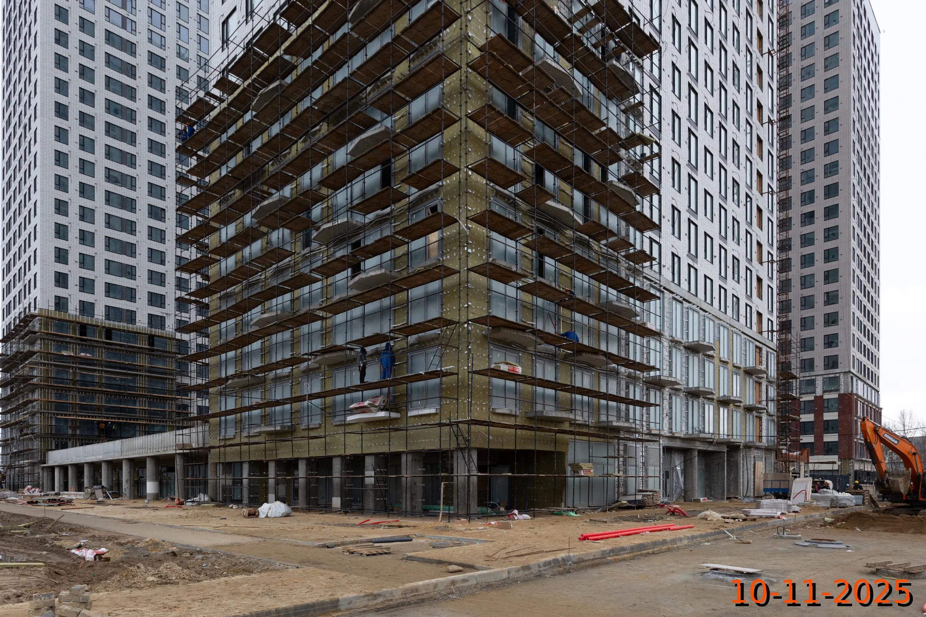 ЖК Плеханова 11 ход строительства