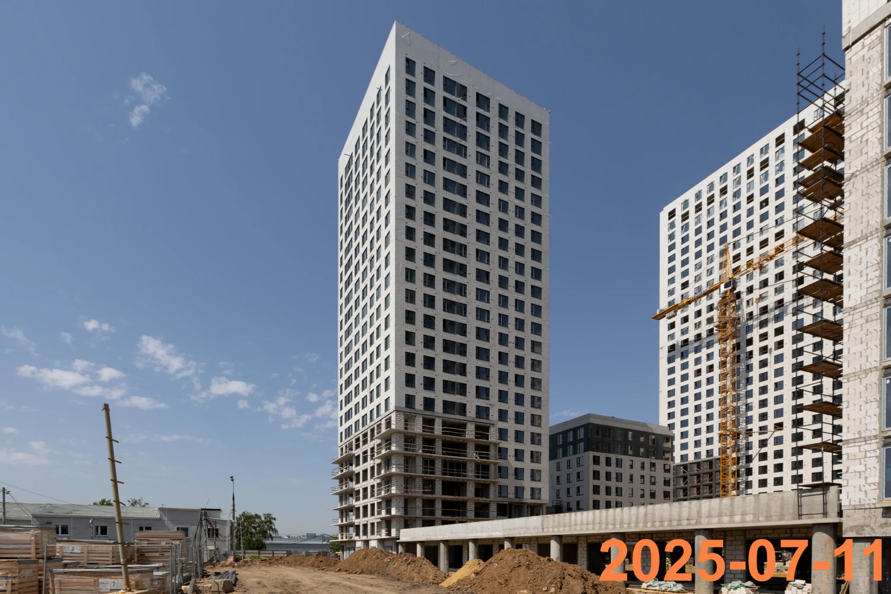 ЖК Плеханова 11 ход строительства