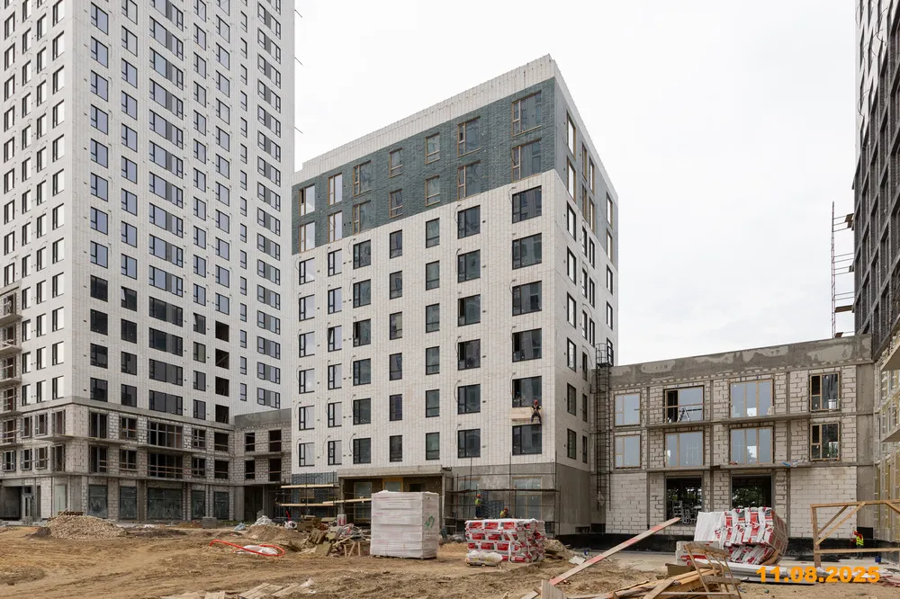 ЖК Плеханова 11 ход строительства