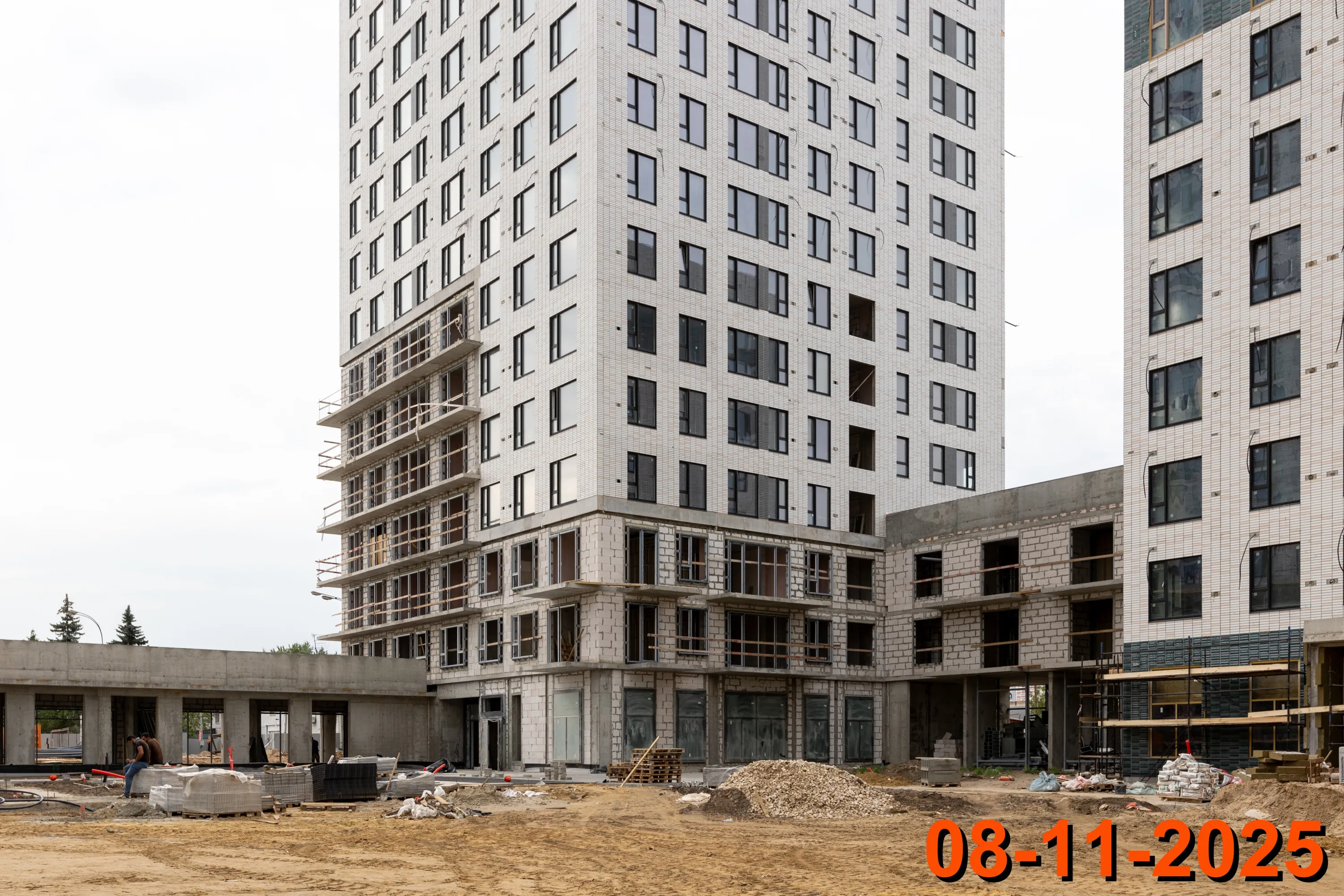 ЖК Плеханова 11 ход строительства