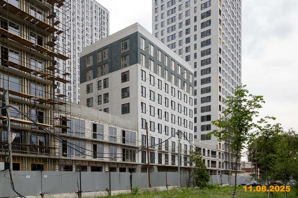 ЖК Плеханова 11 ход строительства