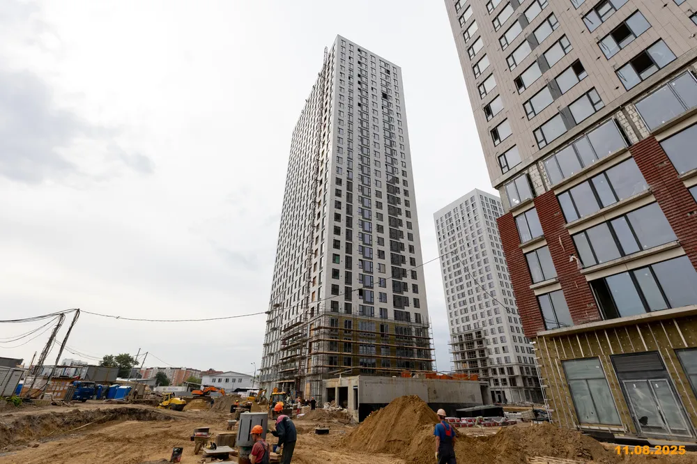 ЖК Плеханова 11 ход строительства