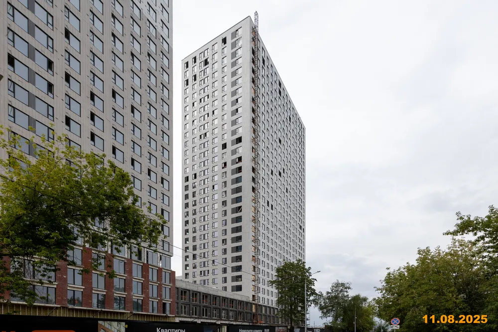 ЖК Плеханова 11 ход строительства