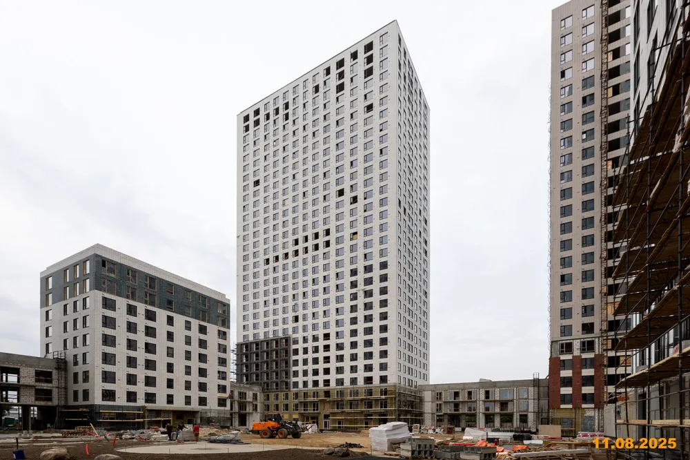 ЖК Плеханова 11 ход строительства