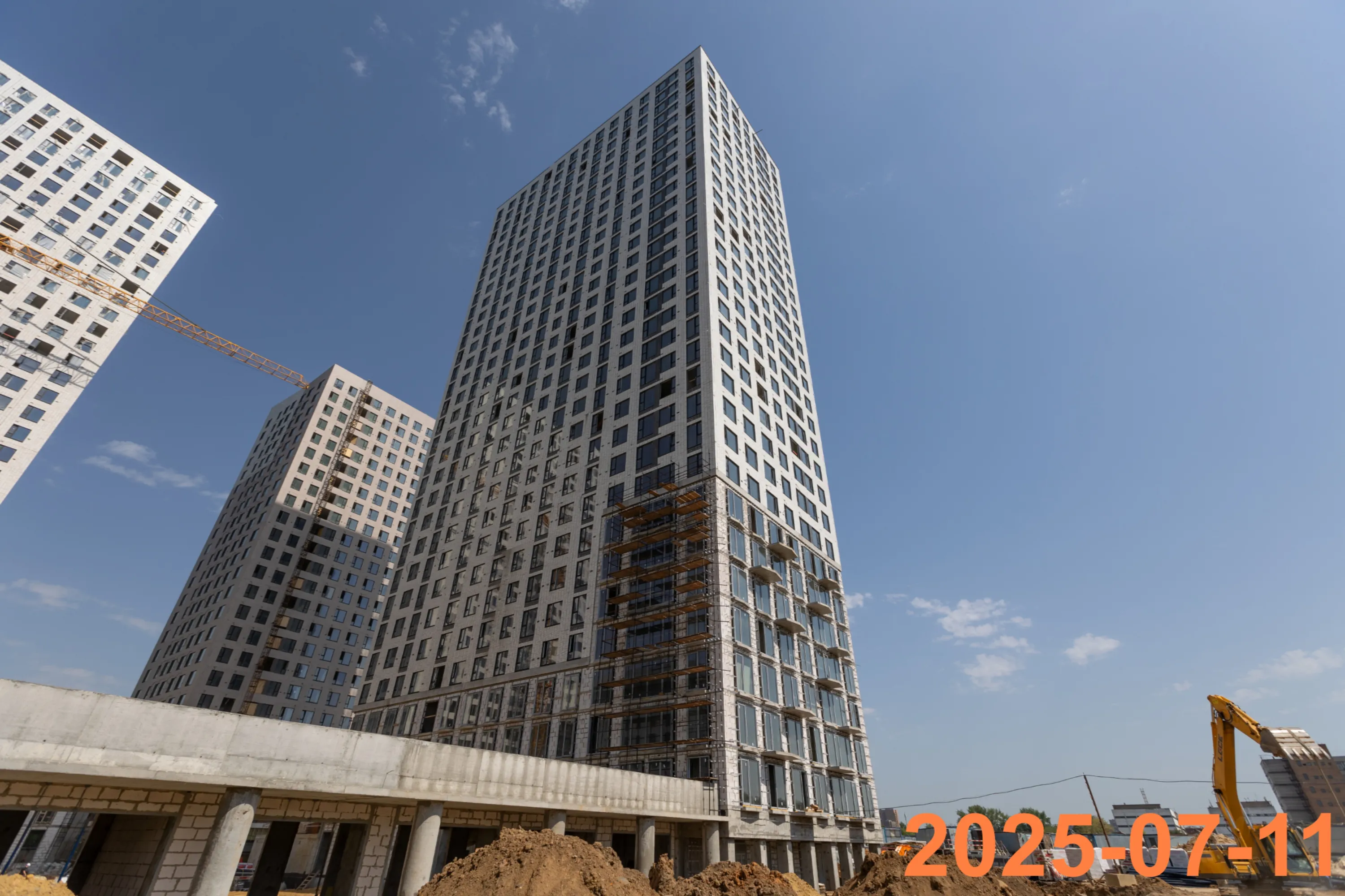 ЖК Плеханова 11 ход строительства