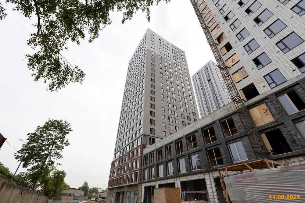 ЖК Плеханова 11 ход строительства