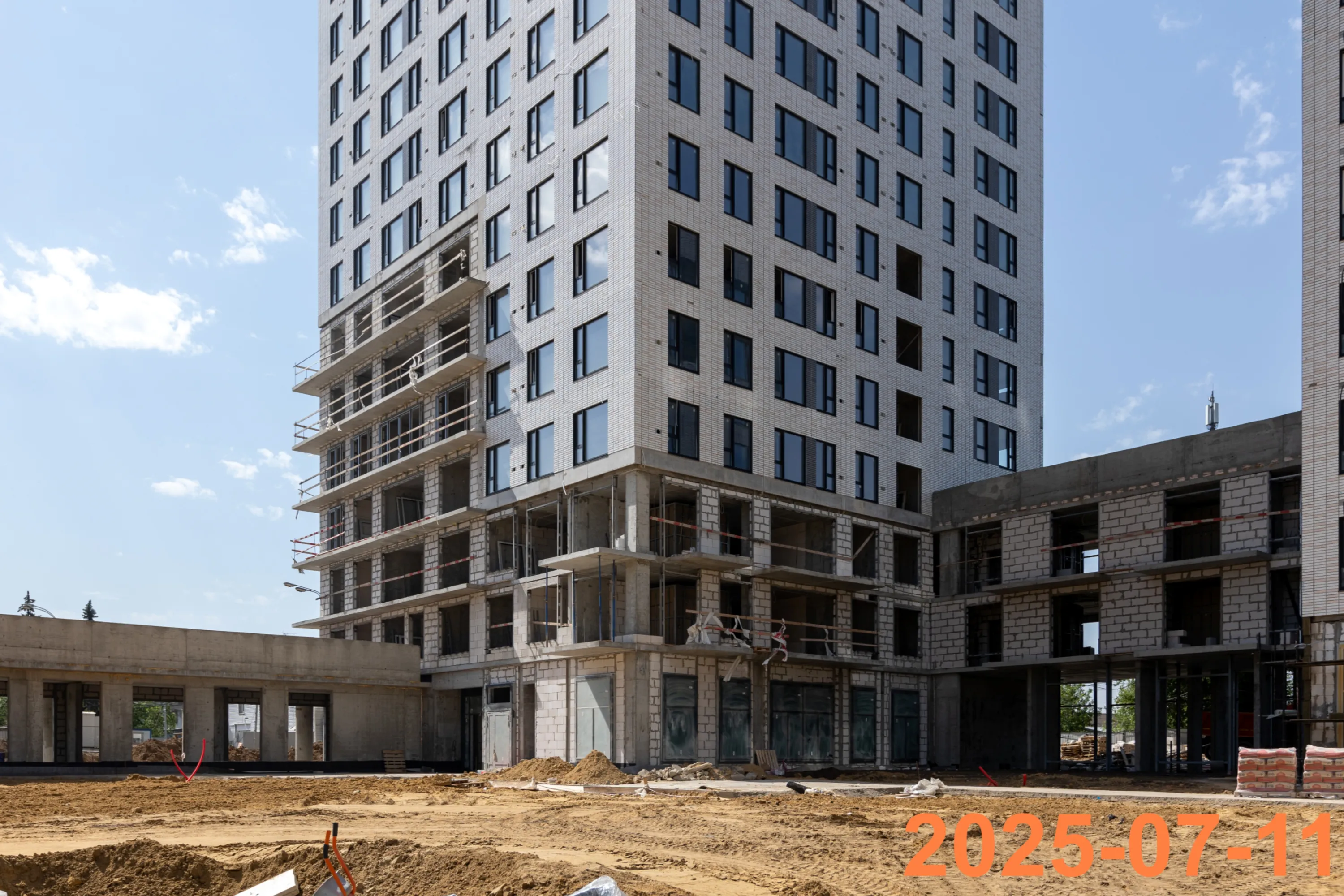 ЖК Плеханова 11 ход строительства