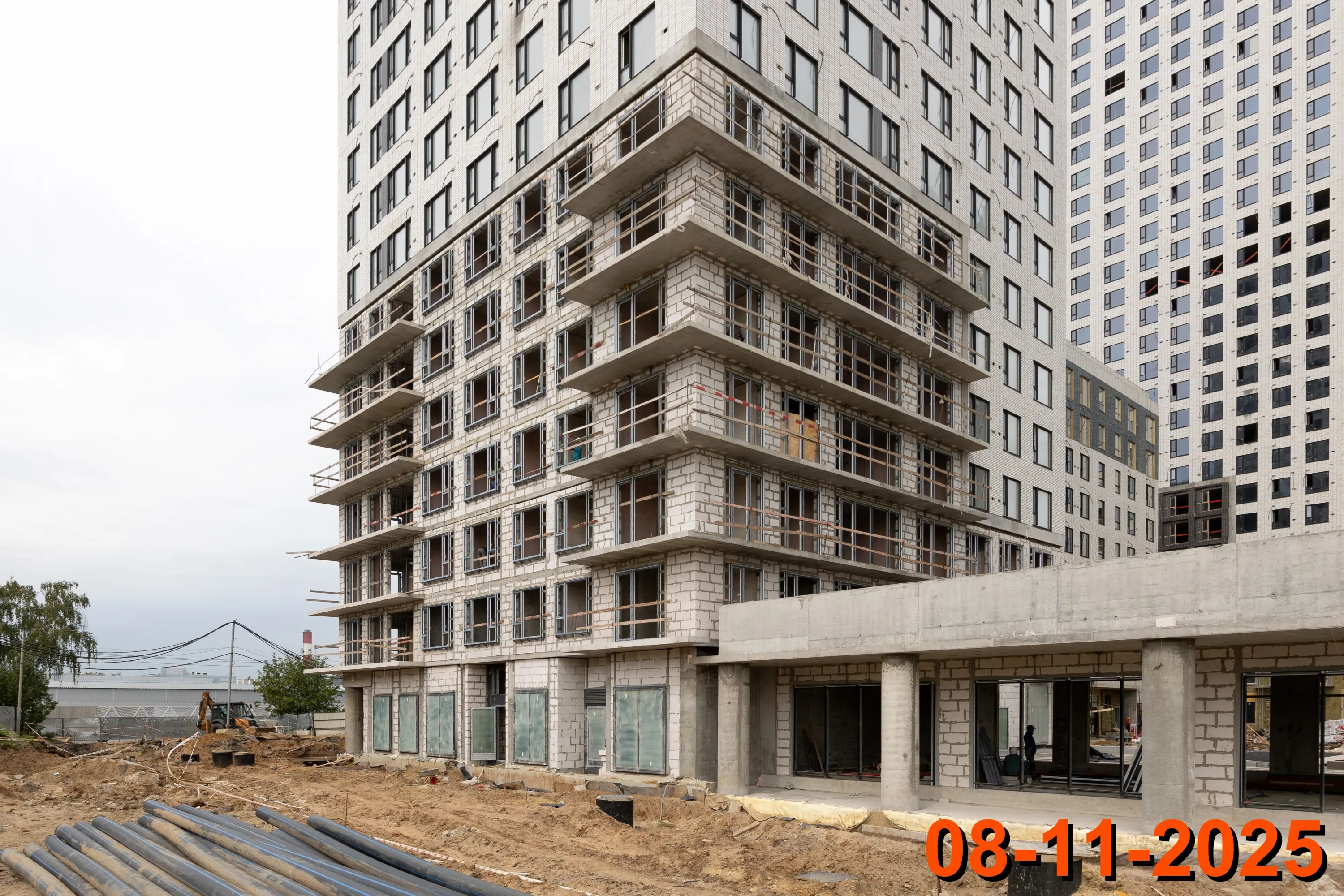 ЖК Плеханова 11 ход строительства