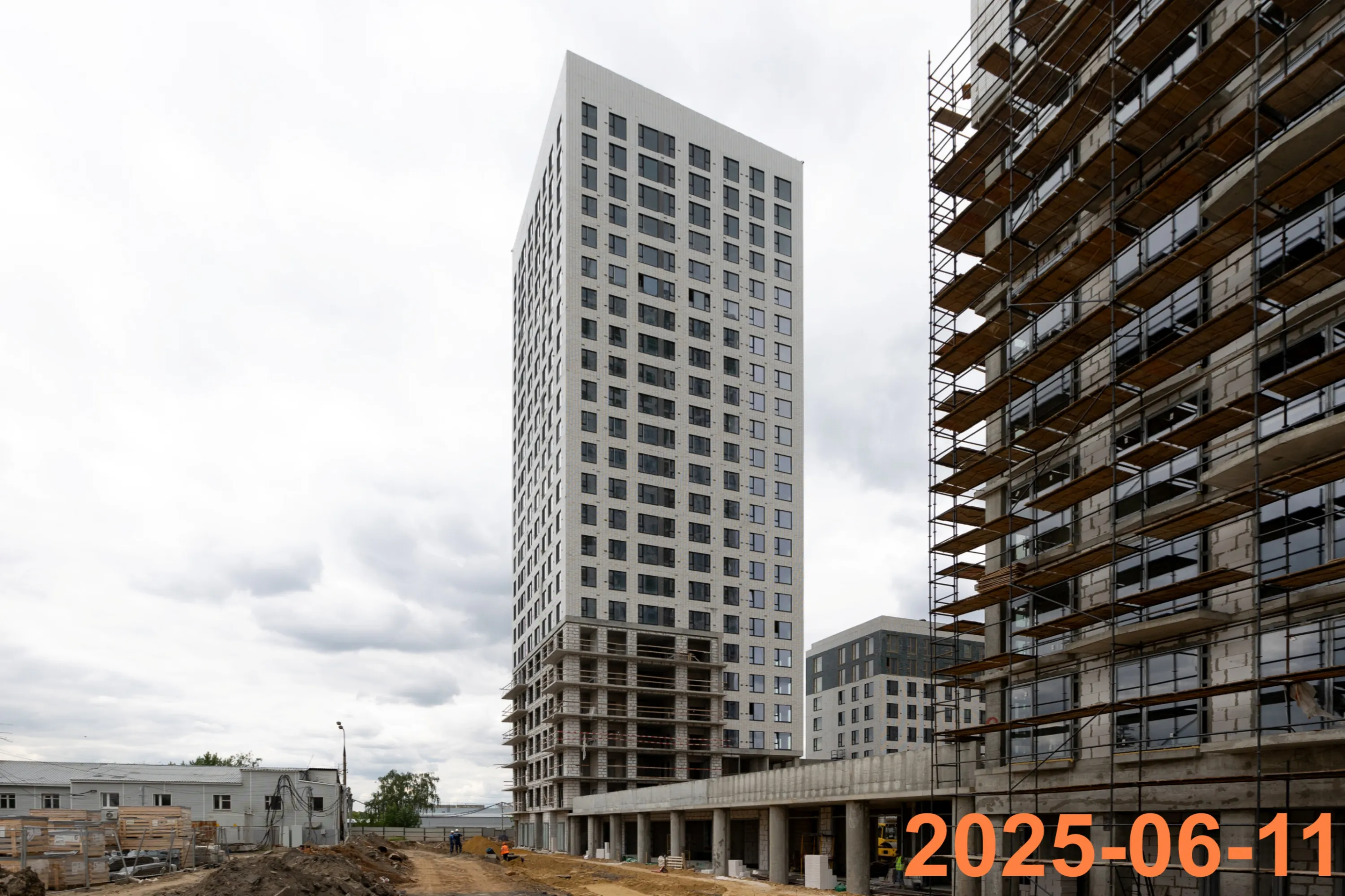 ЖК Плеханова 11 ход строительства