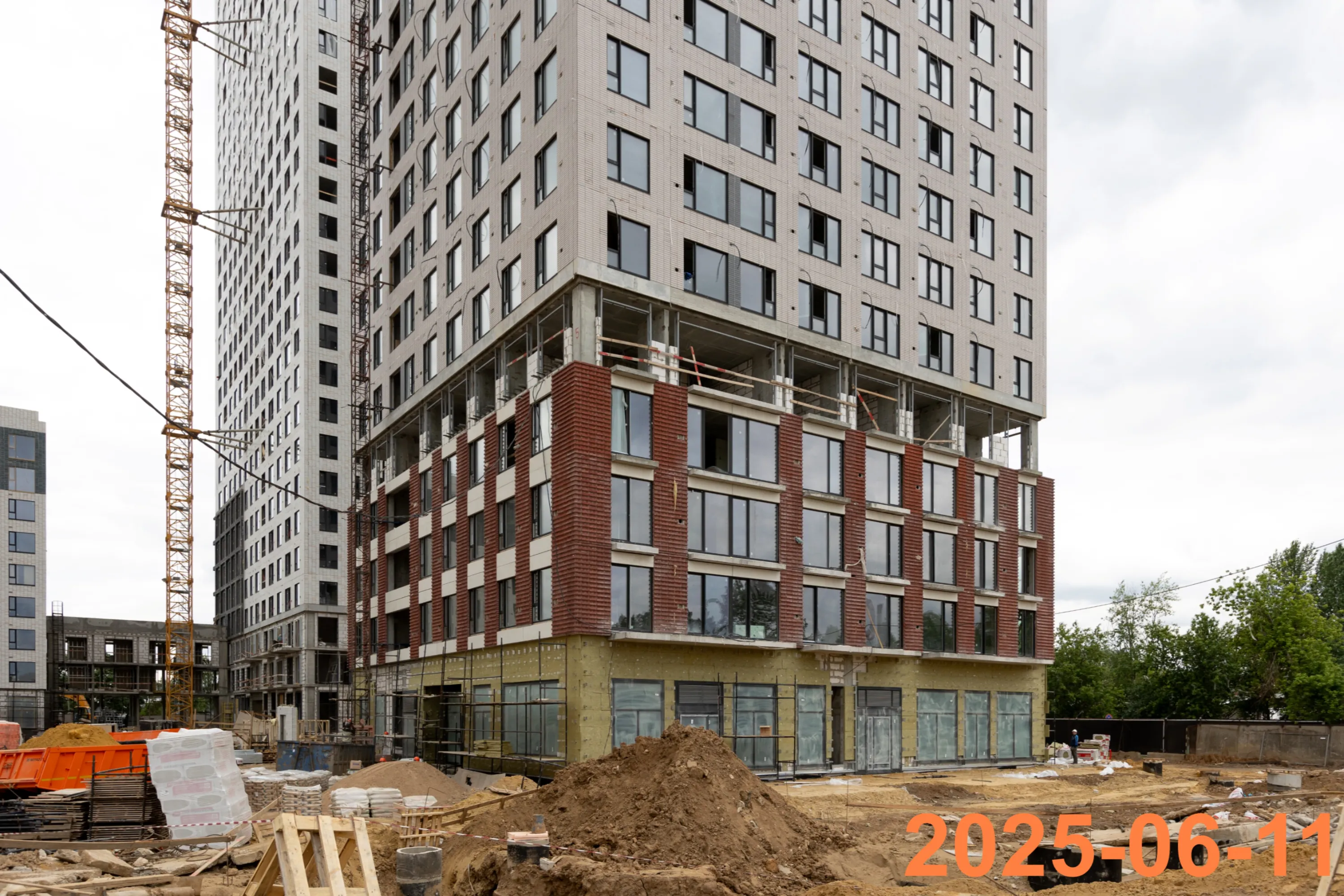 ЖК Плеханова 11 ход строительства