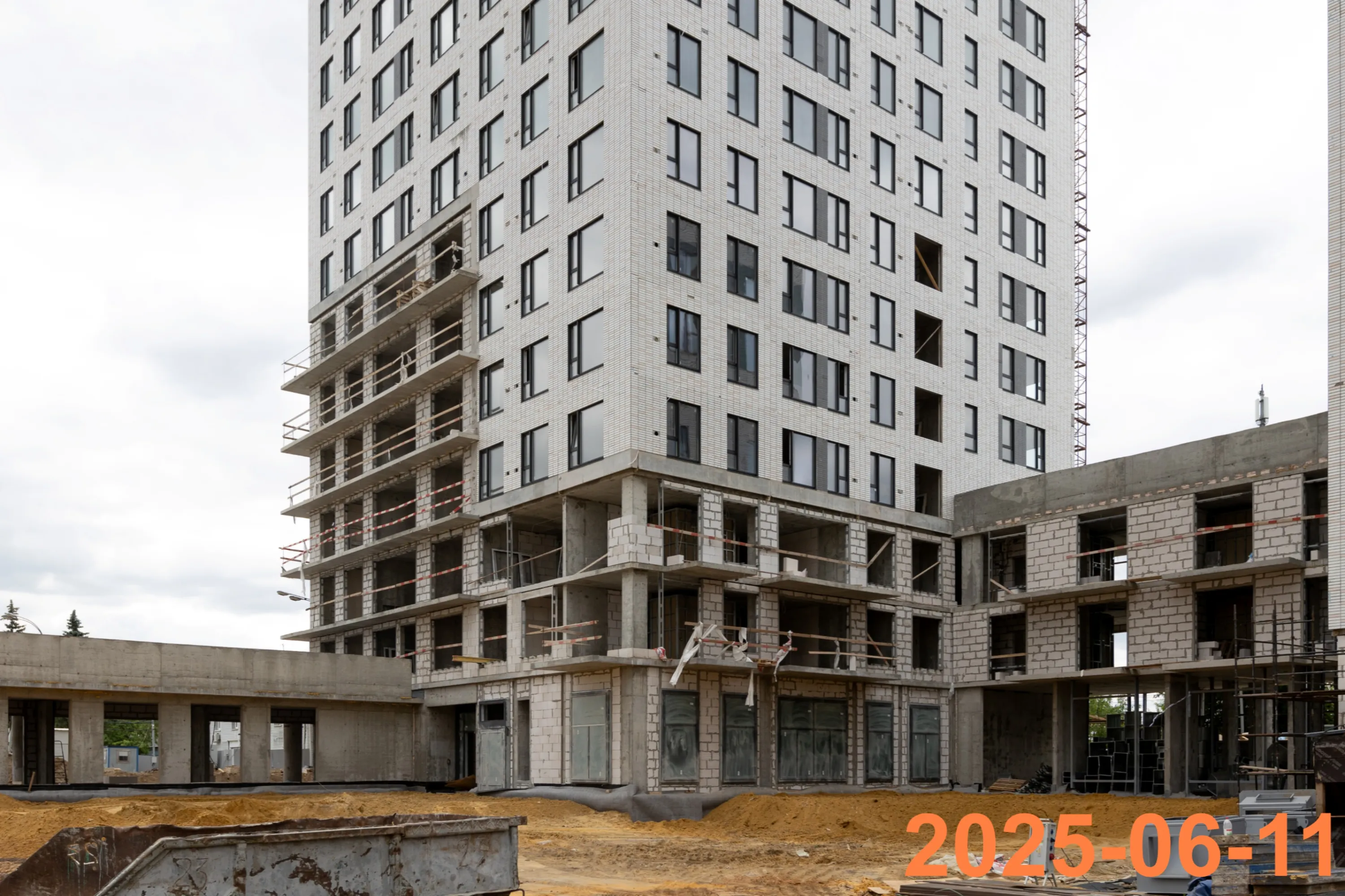 ЖК Плеханова 11 ход строительства