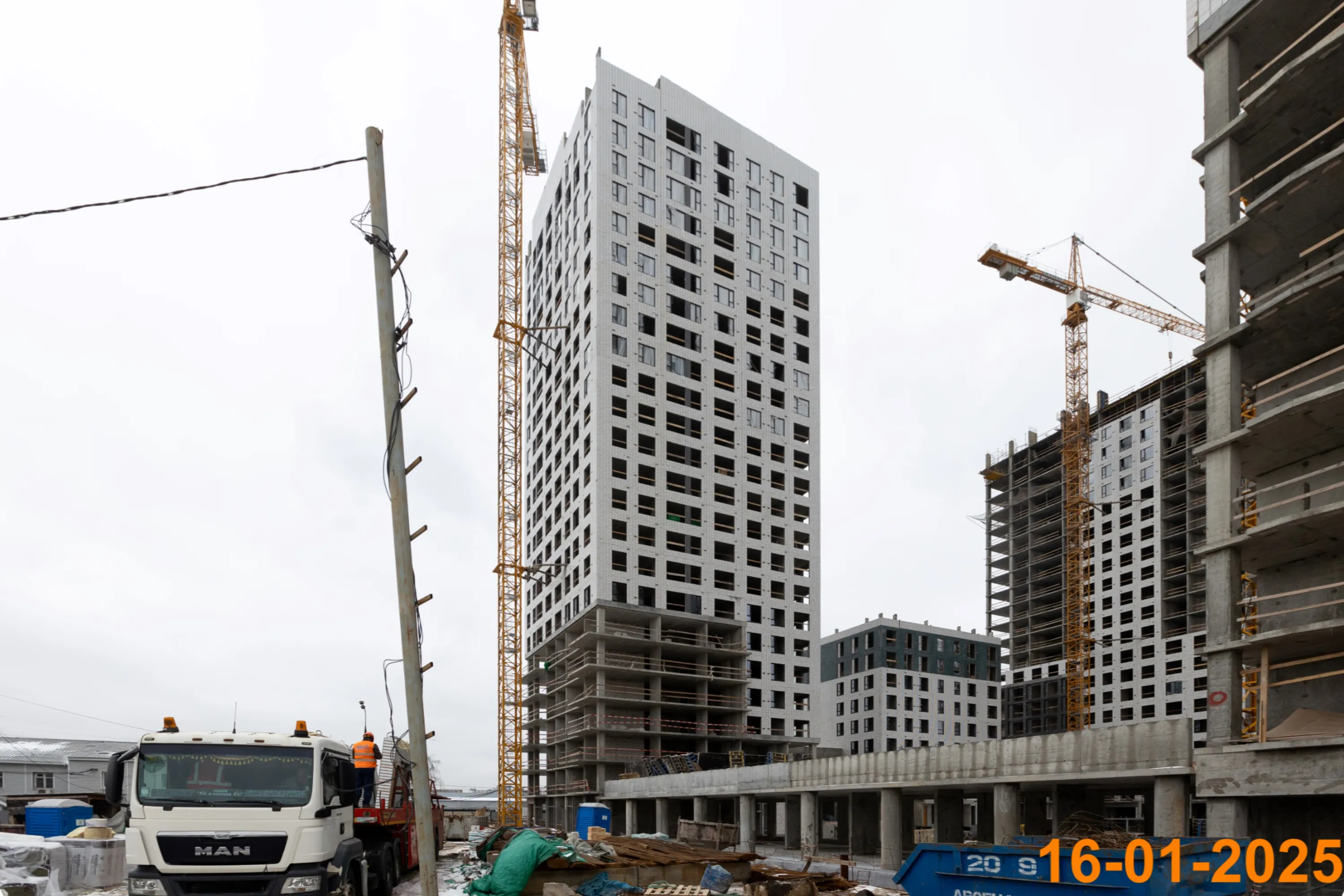 ЖК Плеханова 11 ход строительства