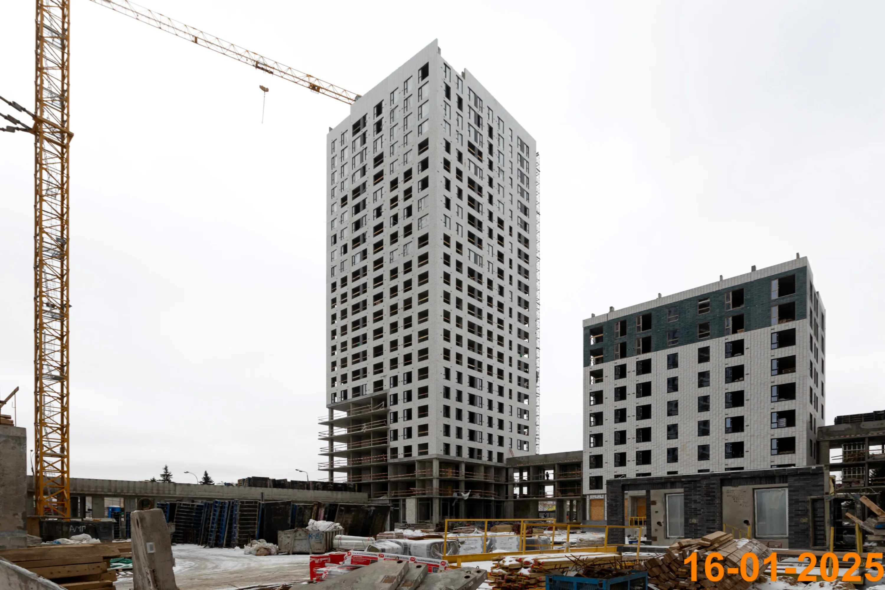 ЖК Плеханова 11 ход строительства