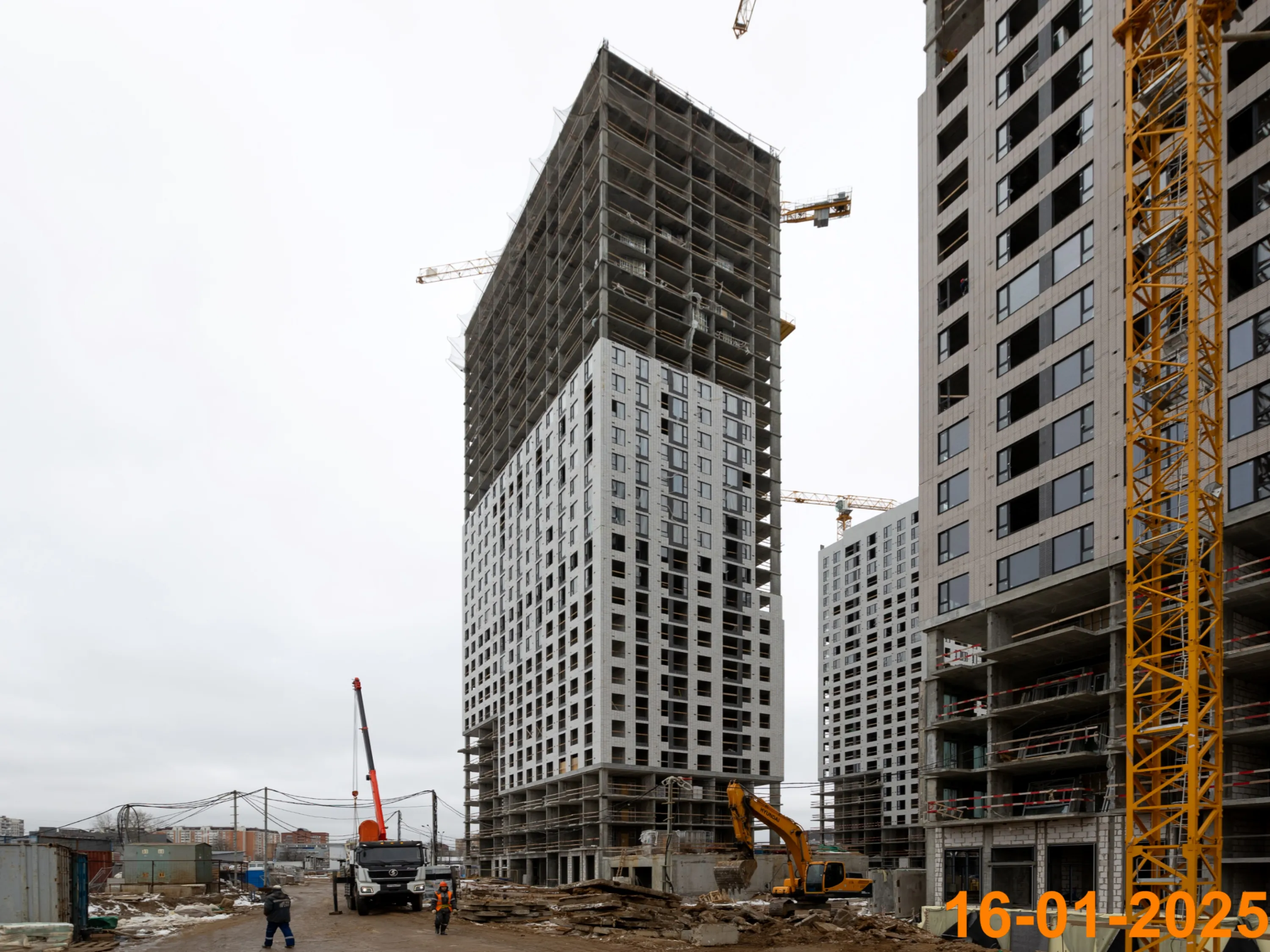 ЖК Плеханова 11 ход строительства