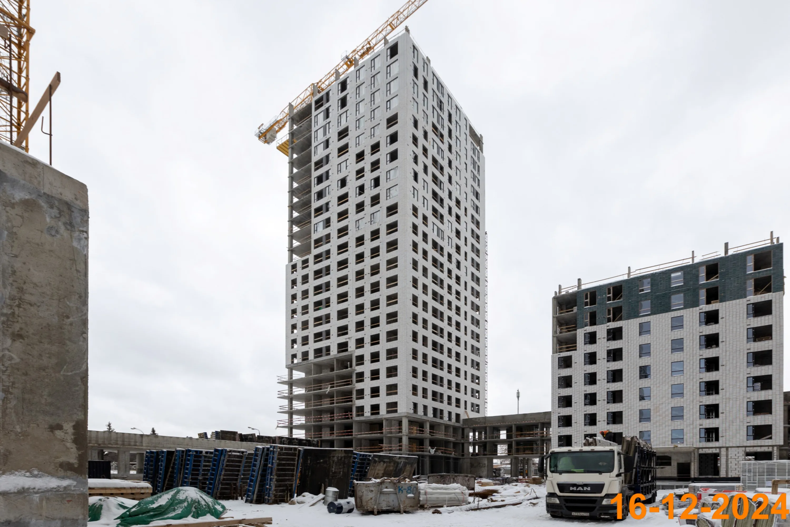 ЖК Плеханова 11 ход строительства