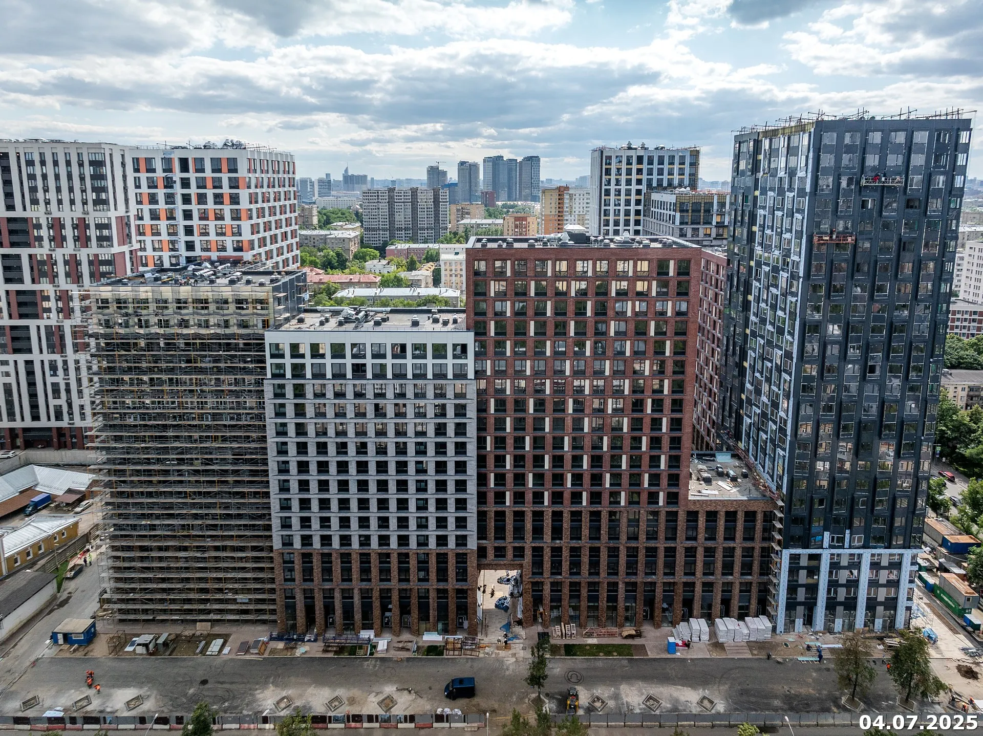 ЖК Петровский парк II ход строительства