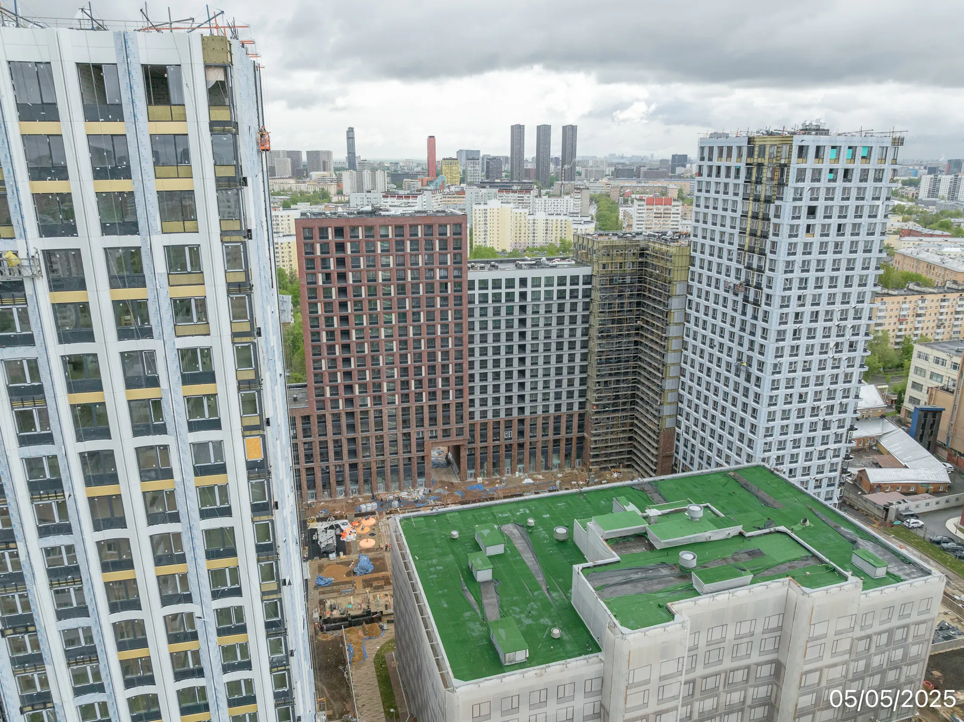 ЖК Петровский парк II ход строительства