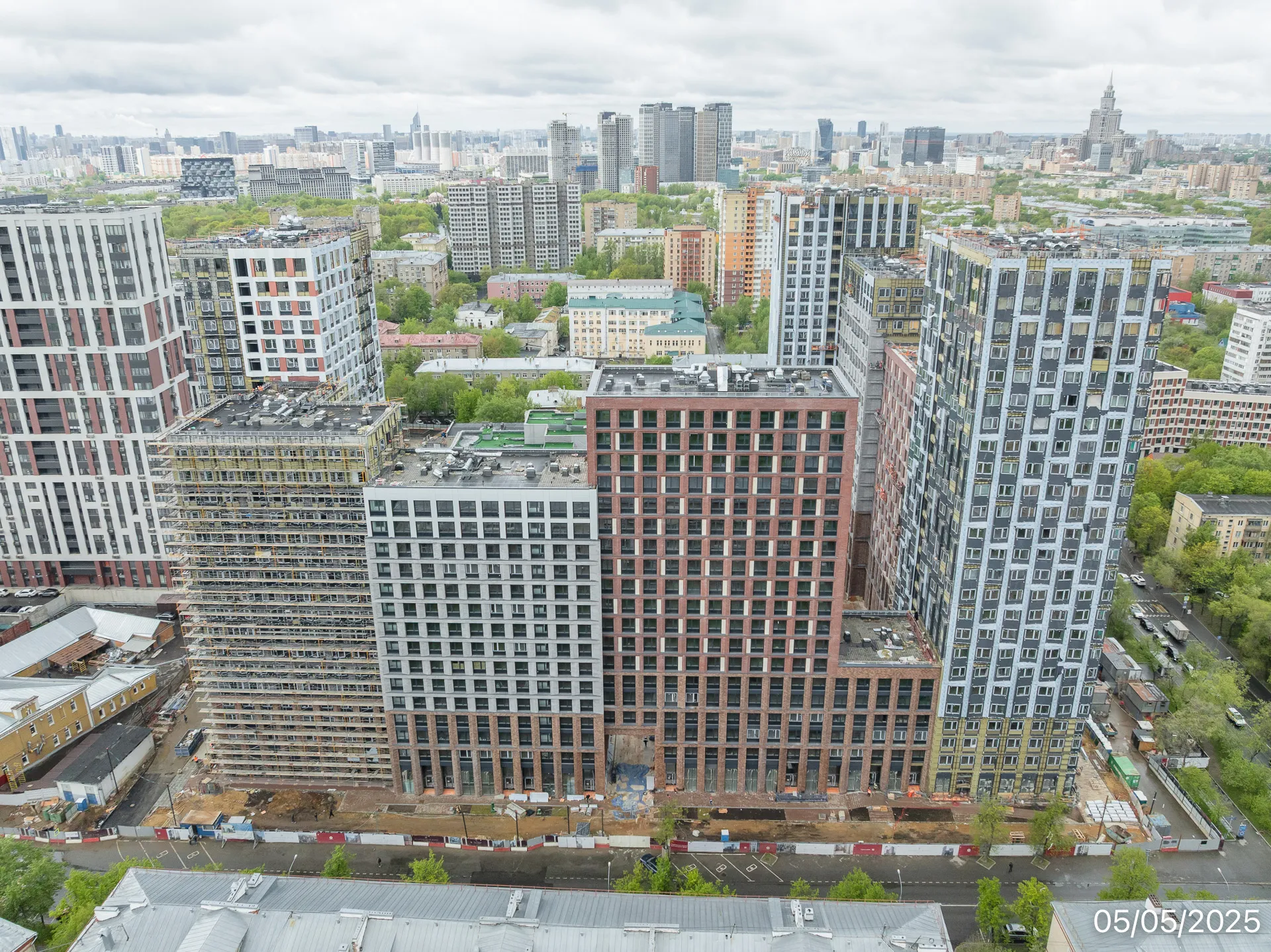 ЖК Петровский парк II ход строительства