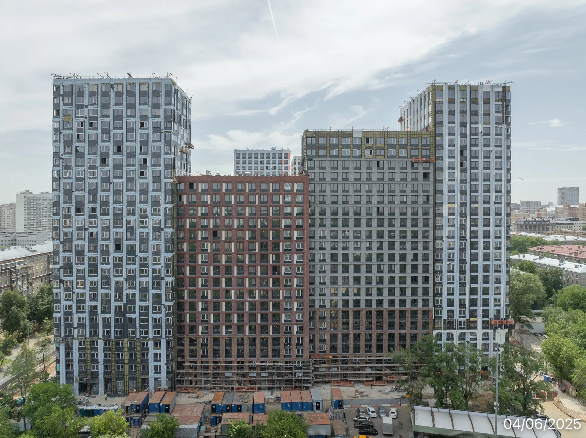 ЖК Петровский парк II ход строительства