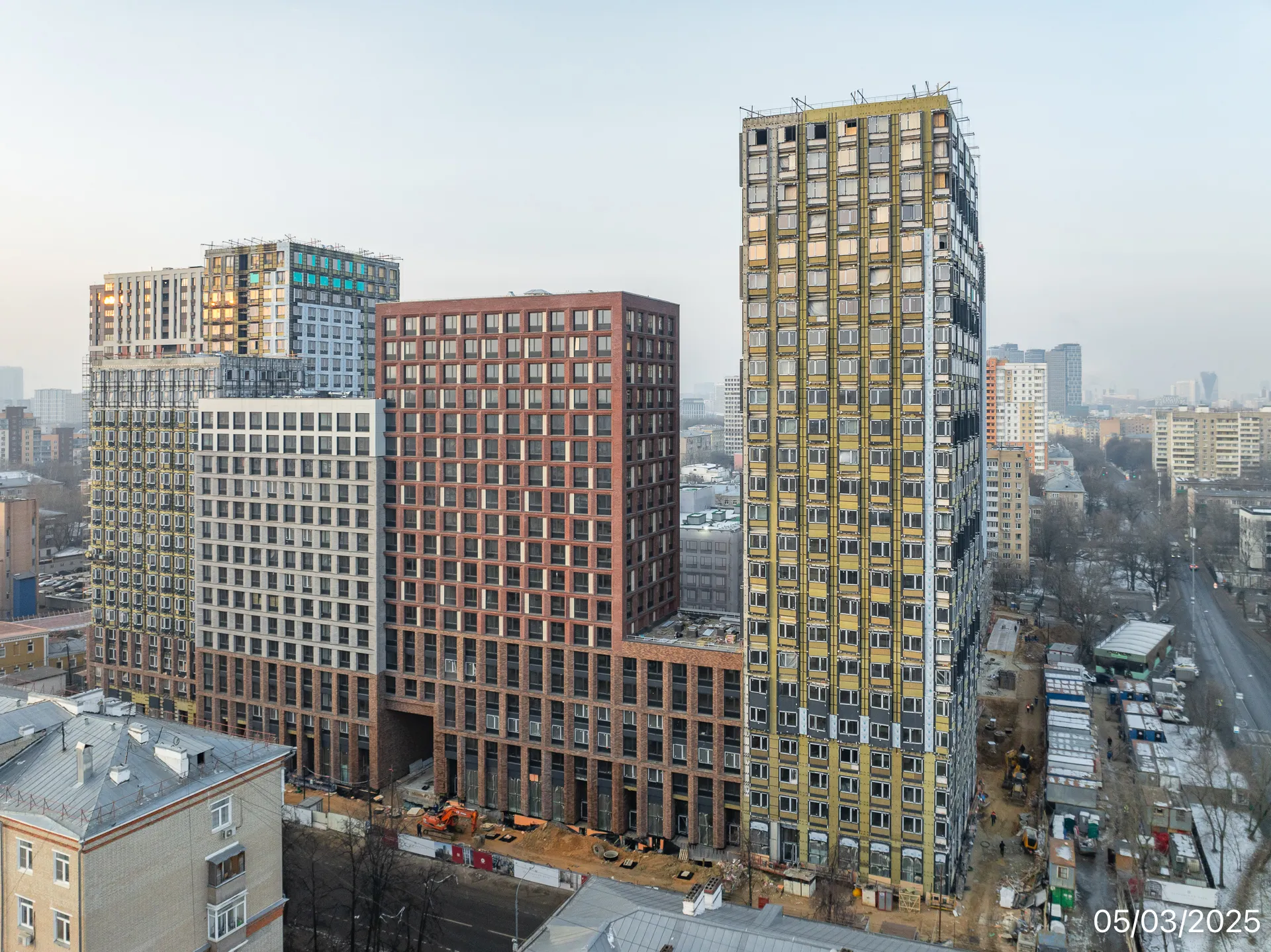 ЖК Петровский парк II ход строительства